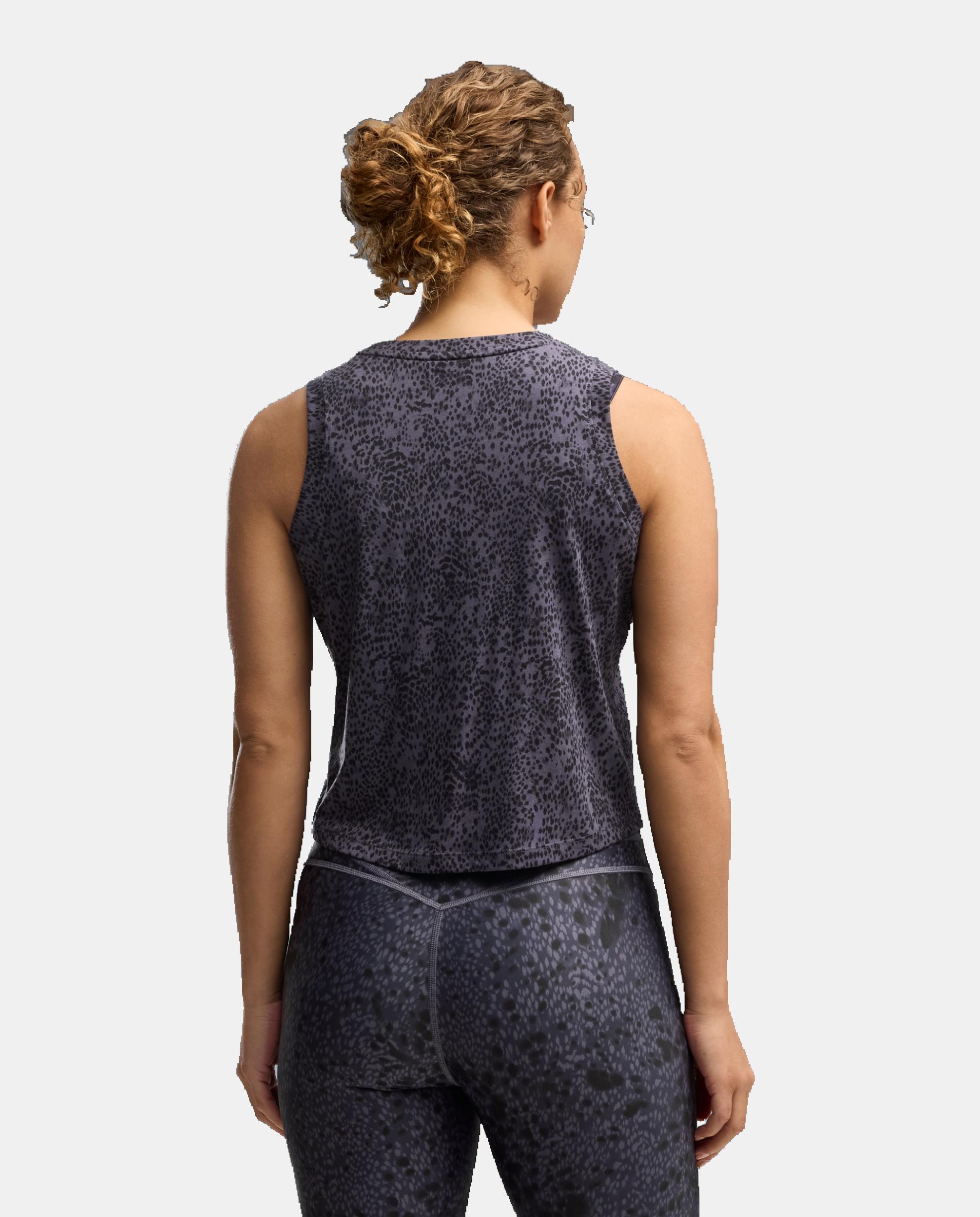 Camisetas S/M de Training de Mujer W Tropical Speed Graphic Tank Puma - Morado Morado-2