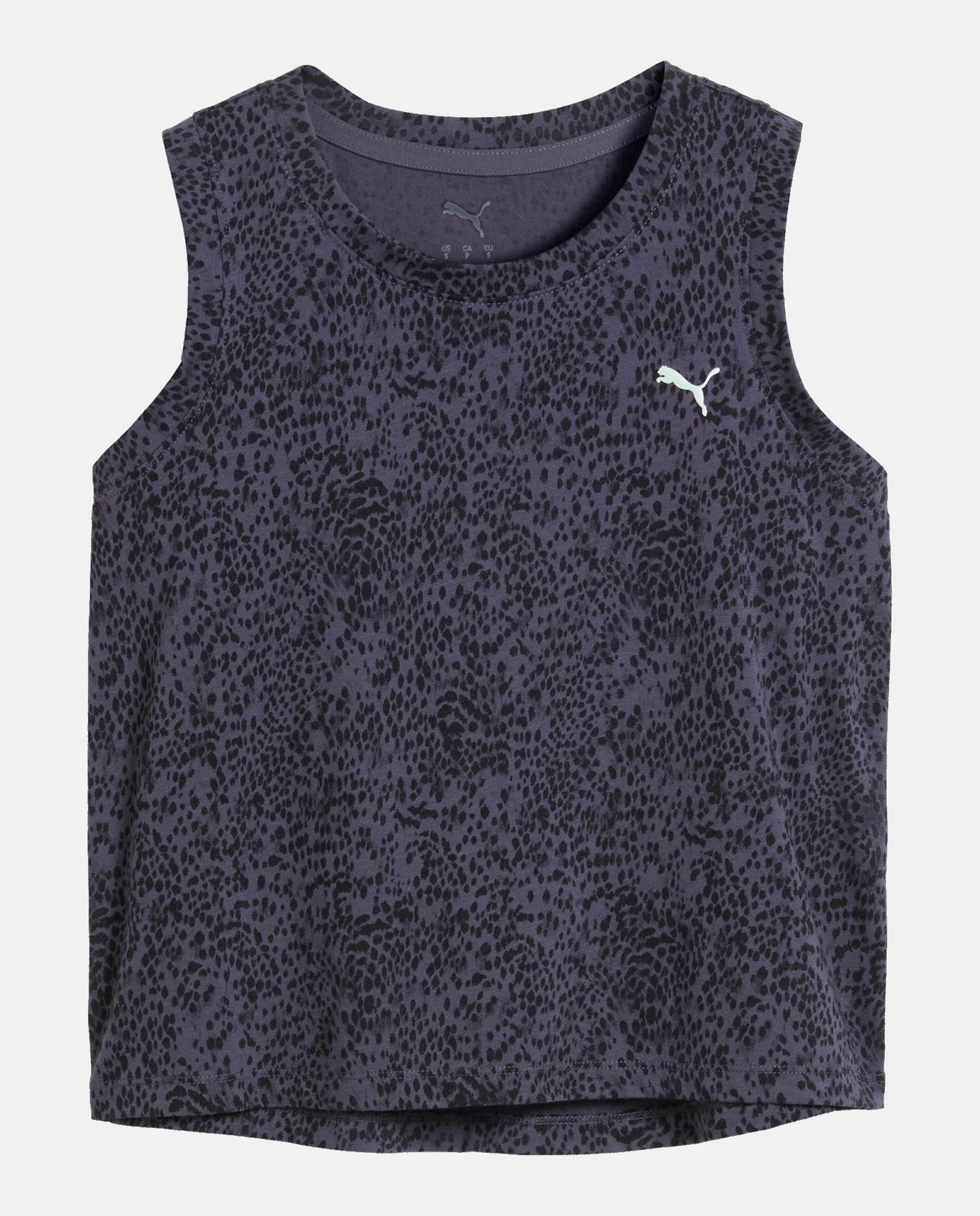 Camisetas S/M de Training de Mujer W Tropical Speed Graphic Tank Puma - Morado Morado-3