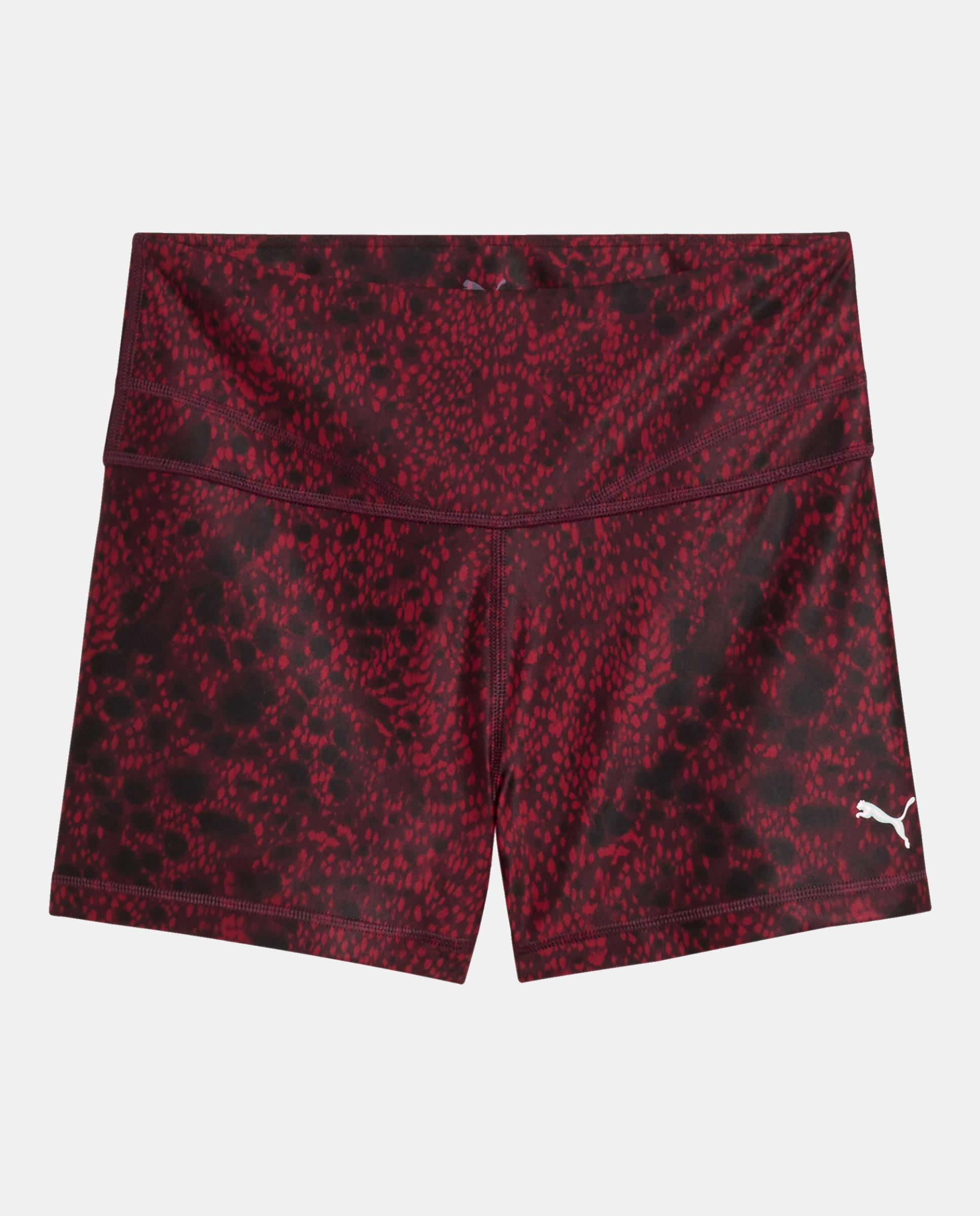 Mallas Cortas de Training de Mujer W Tropical Speed Short Tight 3 Puma - Rojo Rojo-3