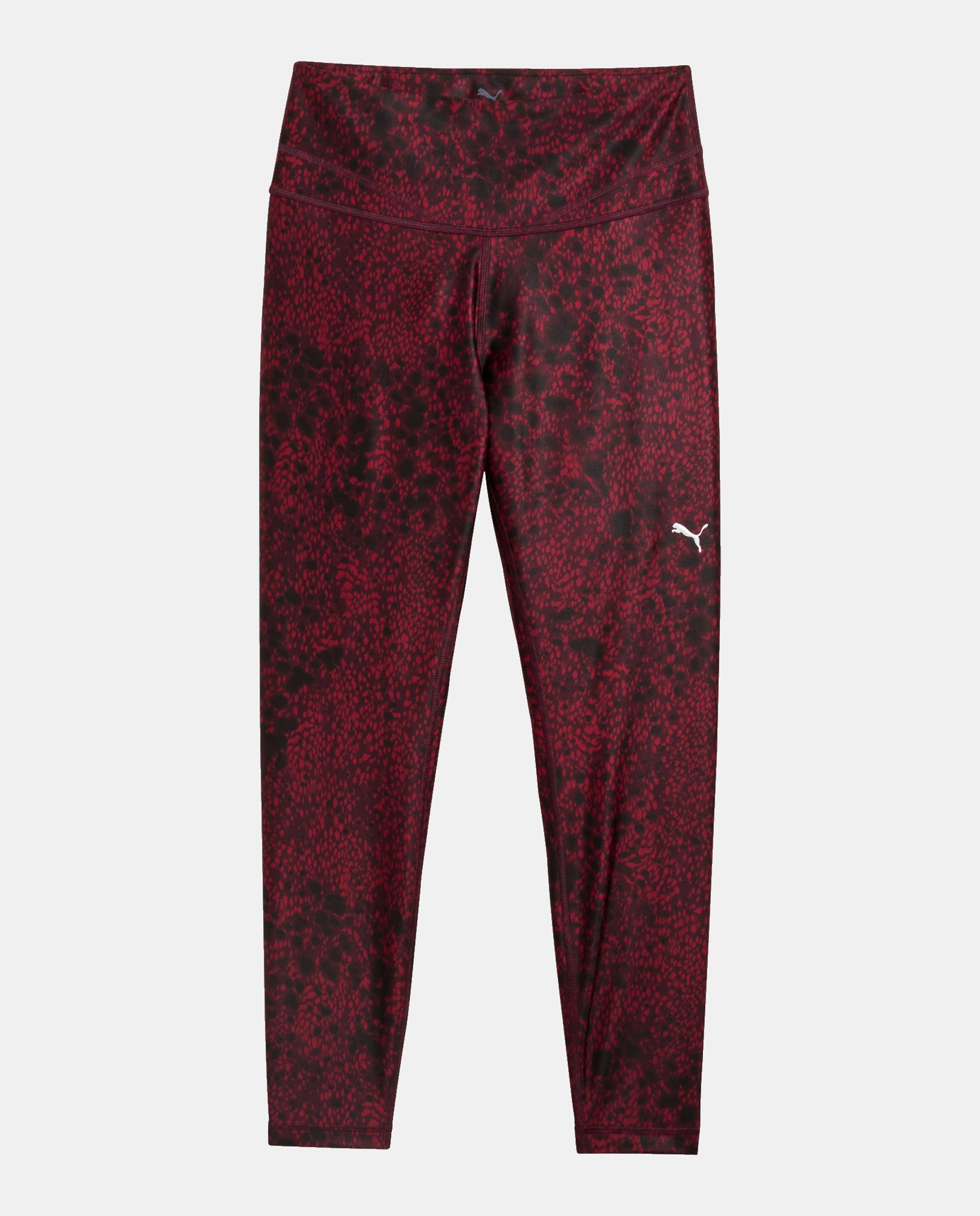 Mallas Largas de Training de Mujer W Tropical Speed Tight - HW Puma - Rojo Rojo-1