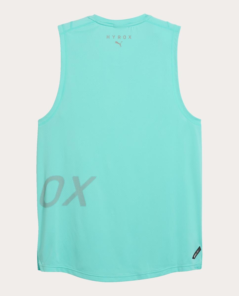 T-Shirt S/M de Training de Homem M Puma X Hyrox Pwrmode Tank Puma Verde-5