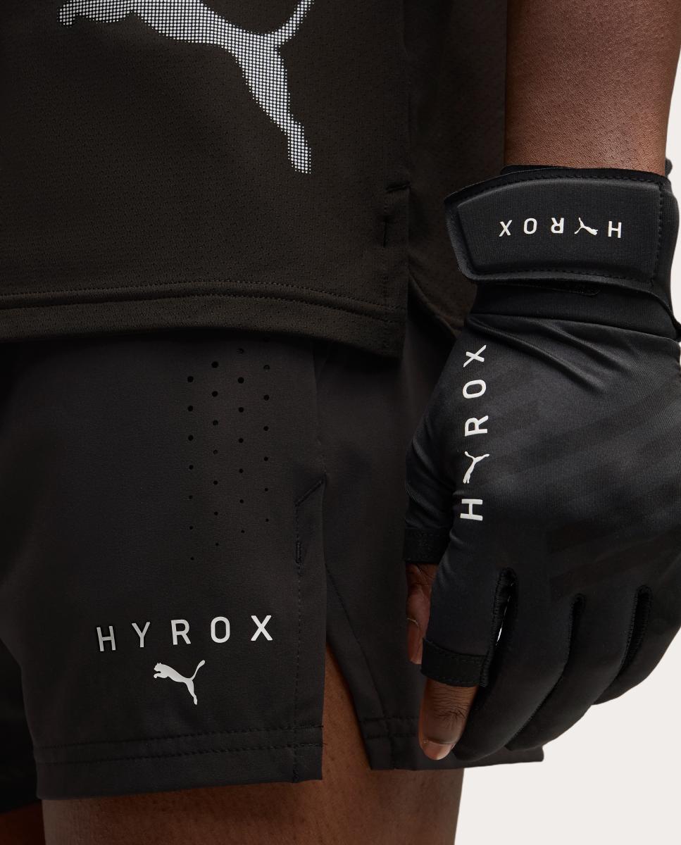 Calções de Training de Homem M Puma X Hyrox Pwrmode 5" Shor Puma Preto-4