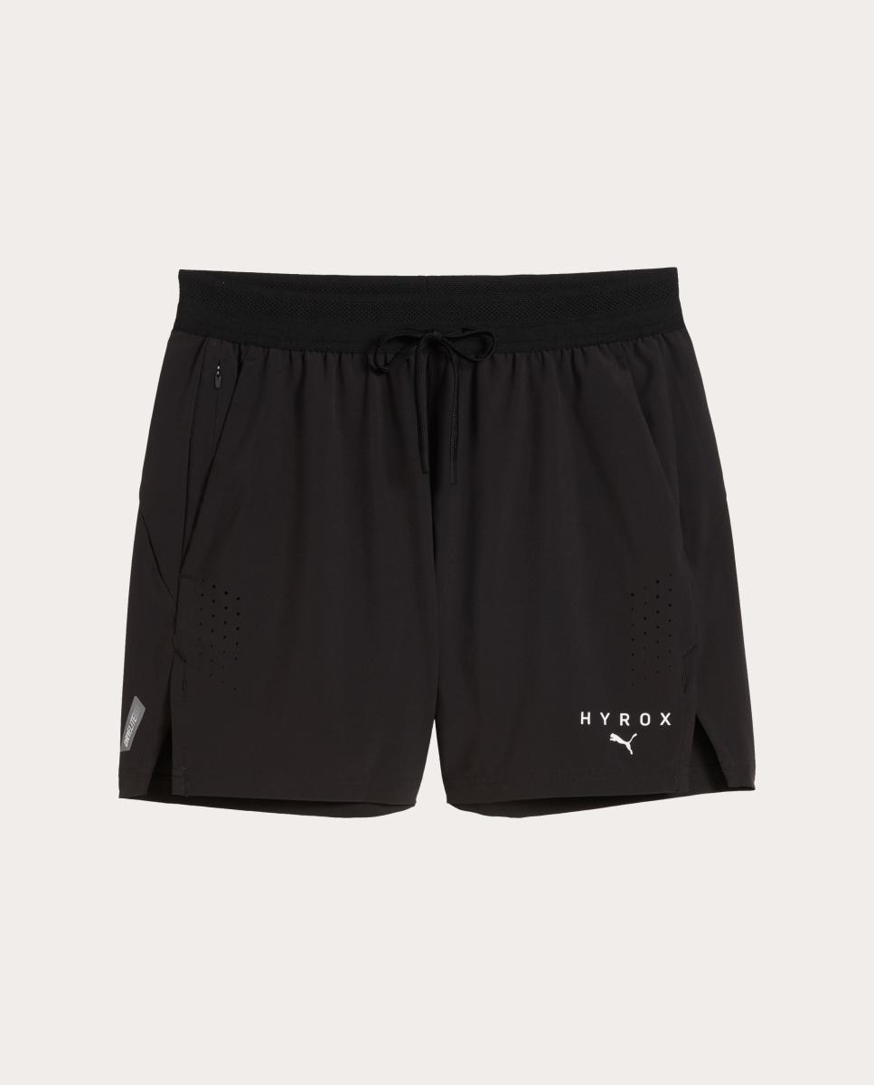 Calções de Training de Homem M Puma X Hyrox Pwrmode 5" Shor Puma Preto-6