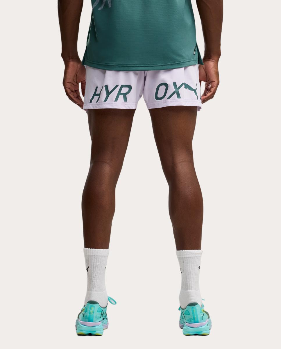 Calções de Training de Homem M Puma X Hyrox Pwrmode 5" Shor Puma Roxo-2