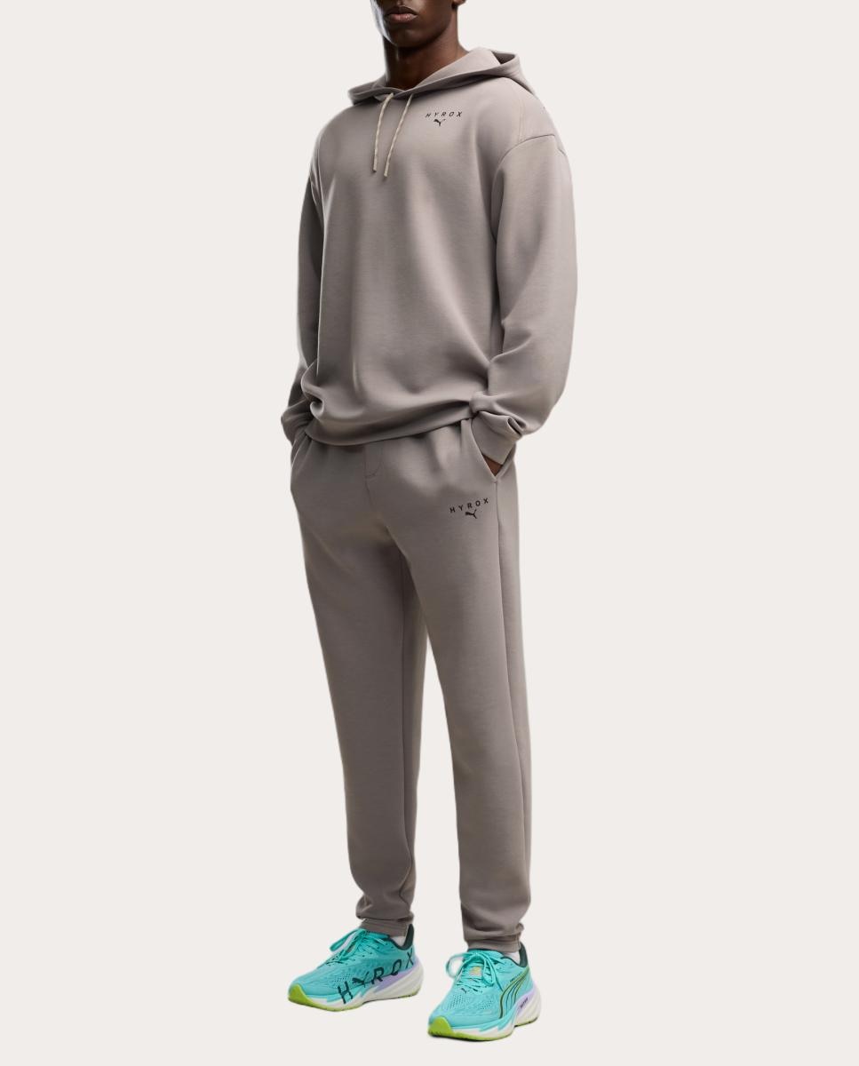 Sudaderas de Multidesporto de Homem M Puma X Hyrox Cloudspun Hoodi Puma Castanho-3