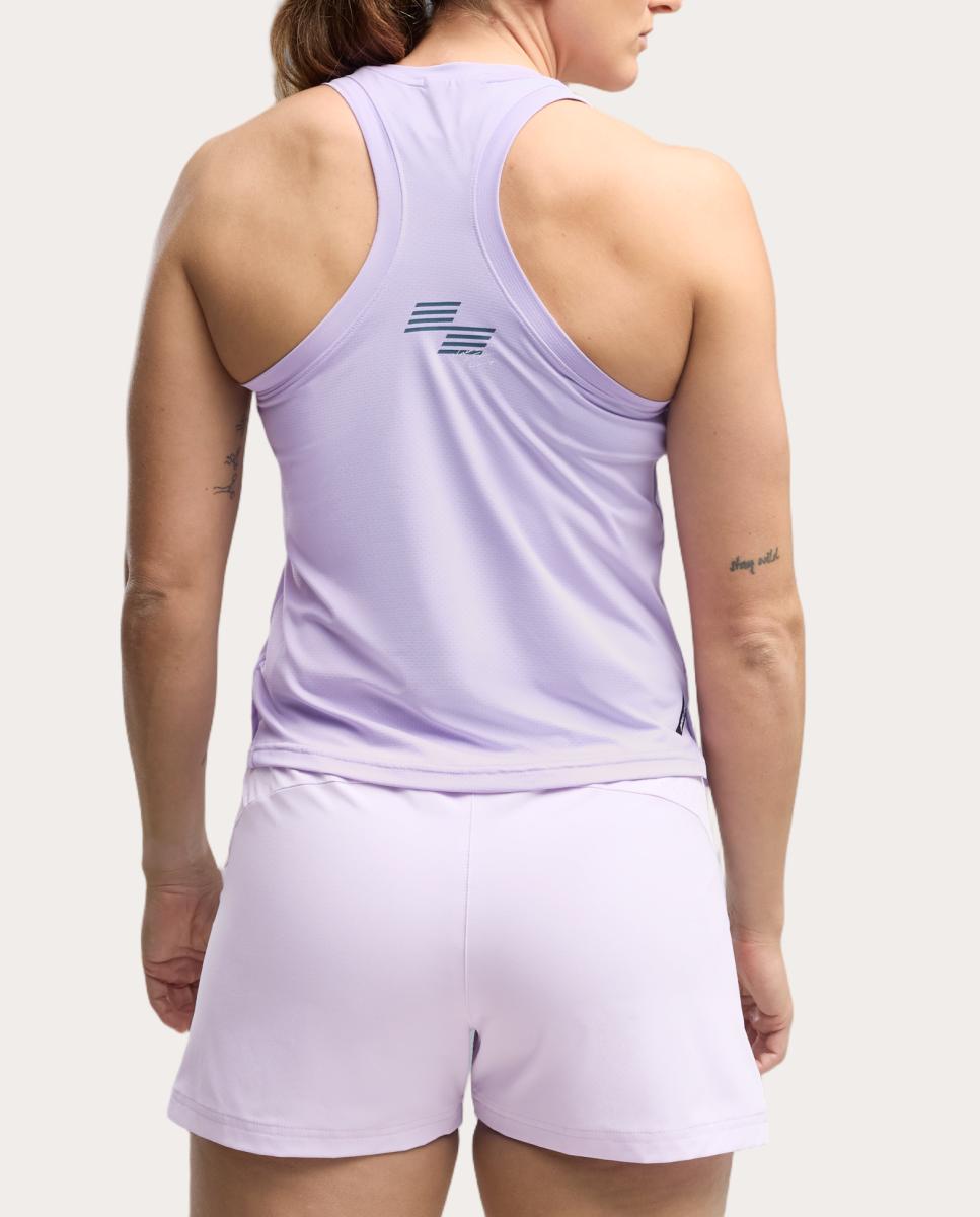 T-Shirt S/M de Training de Mulher W Puma X Hyrox Pwrmode Tank Puma Roxo-2
