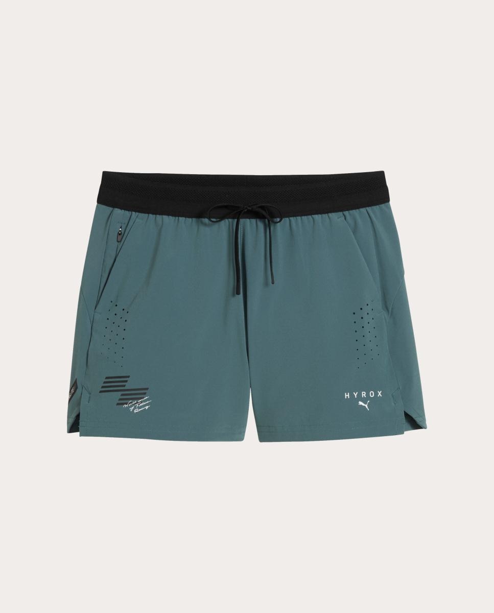 Calções de Training de Mulher W Puma X Hyrox Pwrmode Woven S Puma Verde-5