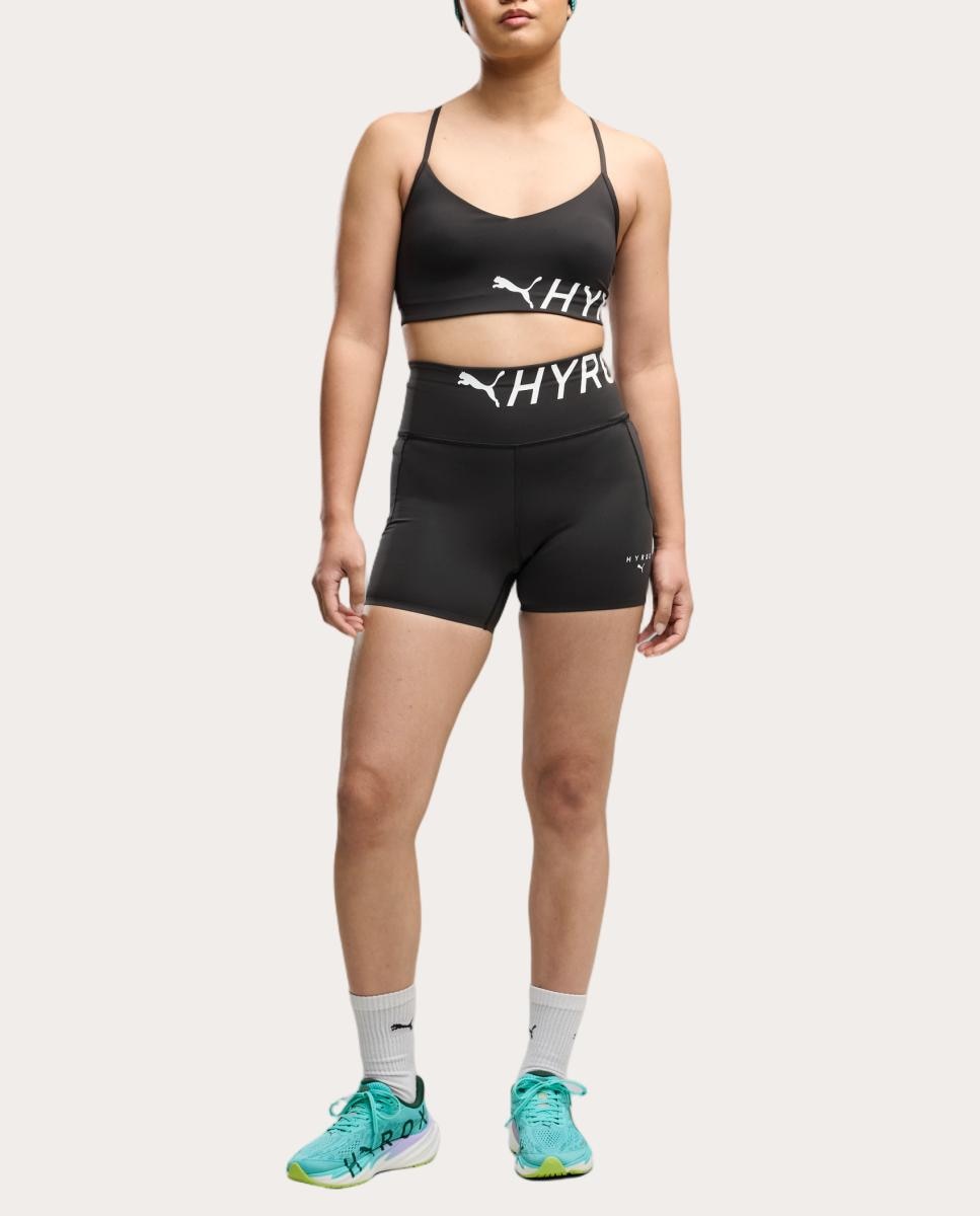 Tops de Training de Mulher W Puma X Hyrox Strappy Pwrmode Puma Preto-3
