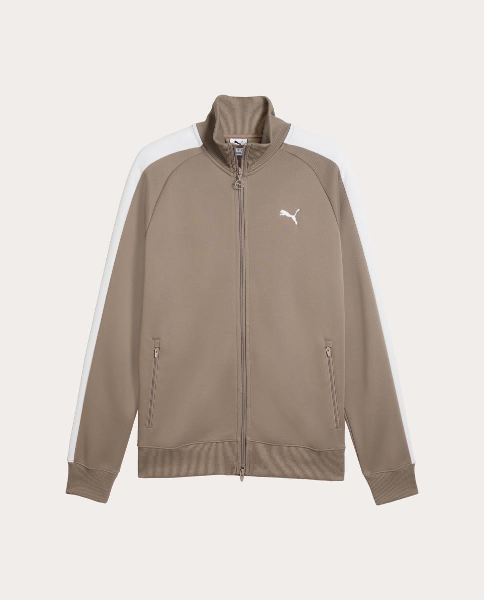 Casaco Casual de Homem T7 Always On Track Jacket Dk Puma Castanho-4