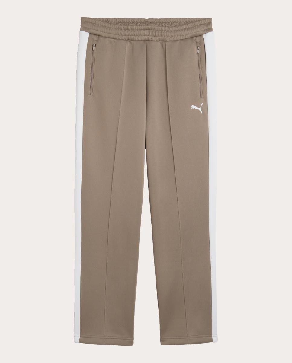 Calças Casual de Homem T7 Always On Relaxed Track Pan Puma Castanho-4