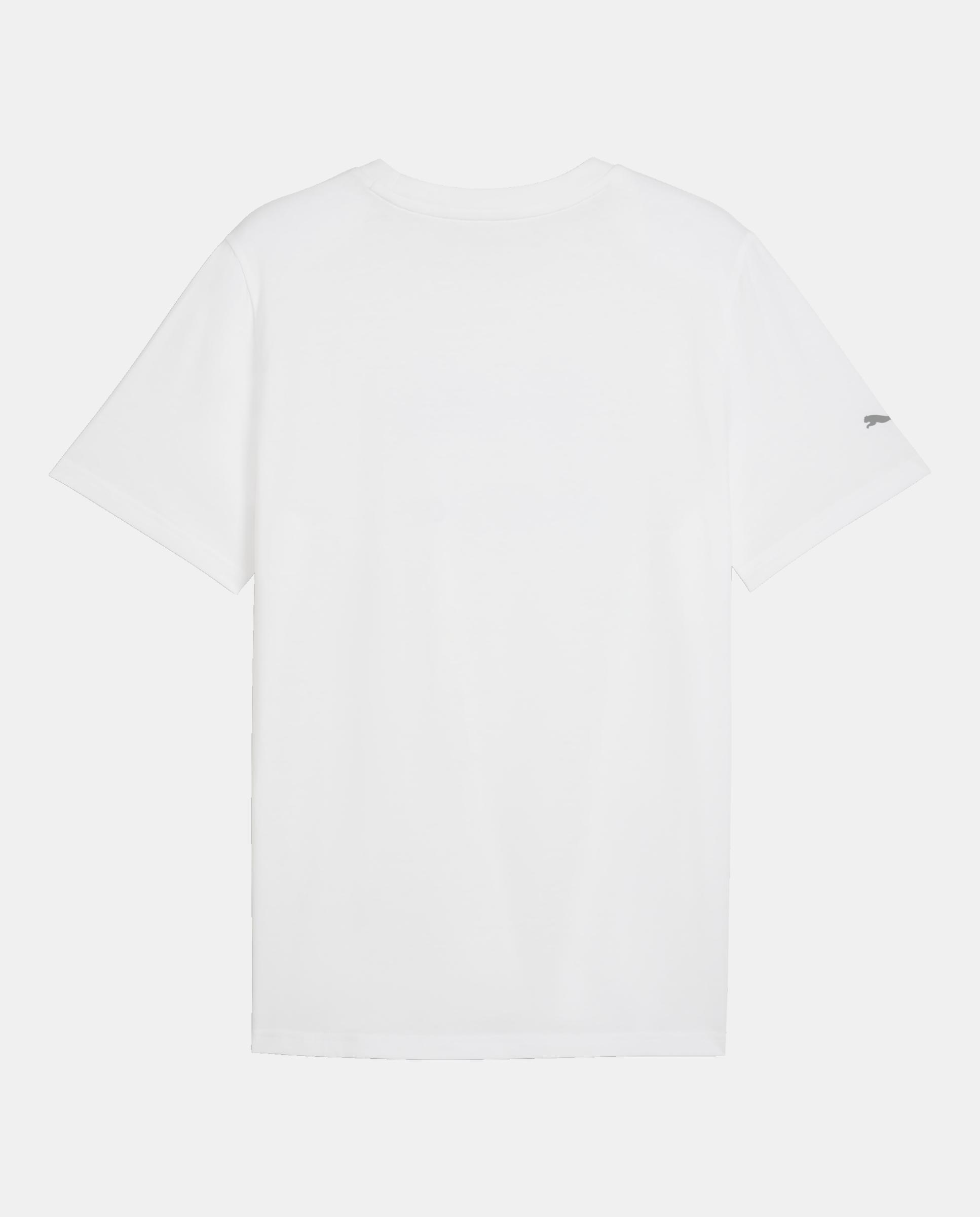 T-shirt de Manga Curta Casual de Homem BMW MMS Ess Logo Tee Branco-4