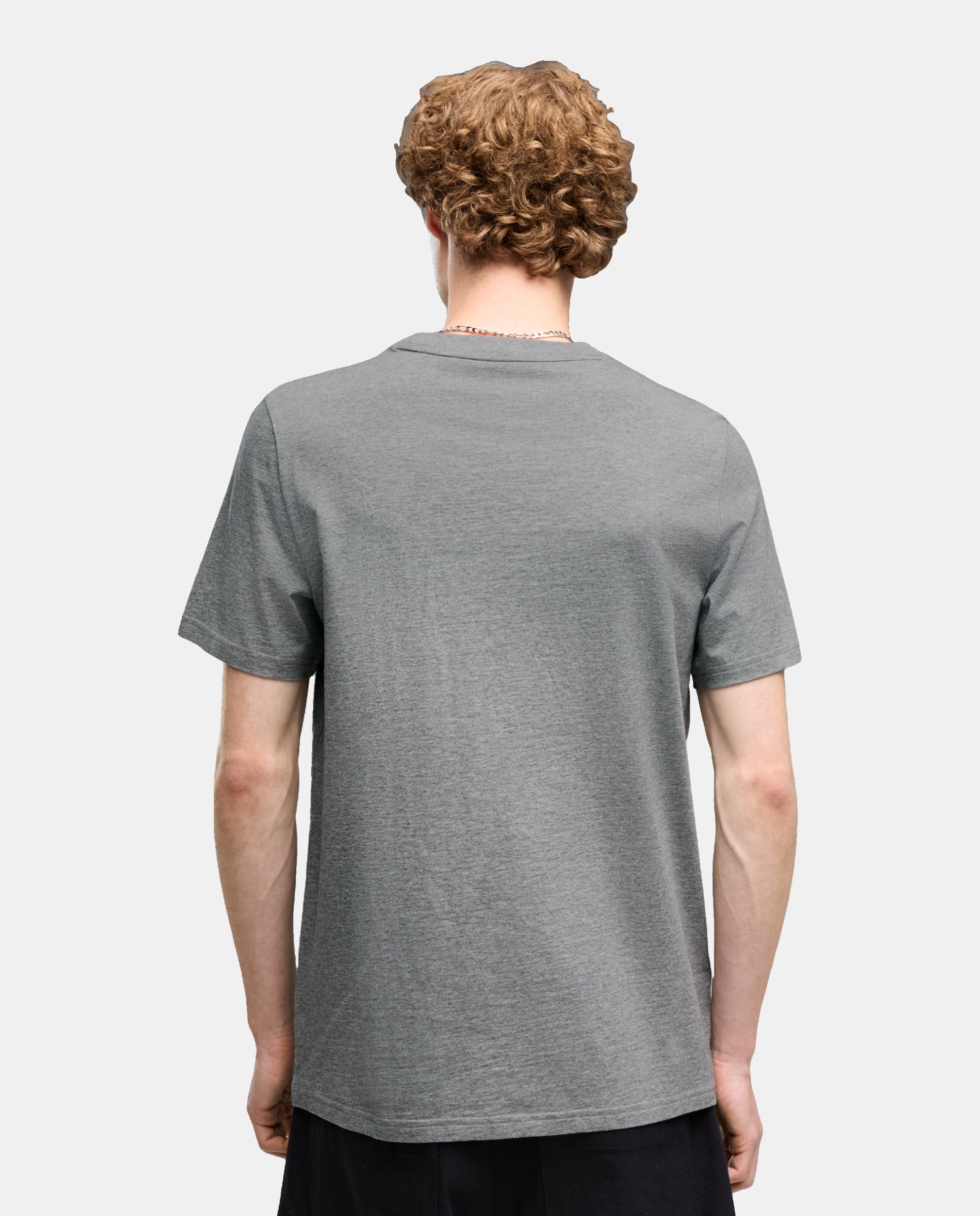 T-shirt de Manga Curta Casual de Homem BMW MMS Ess Logo Tee Cinzento-2