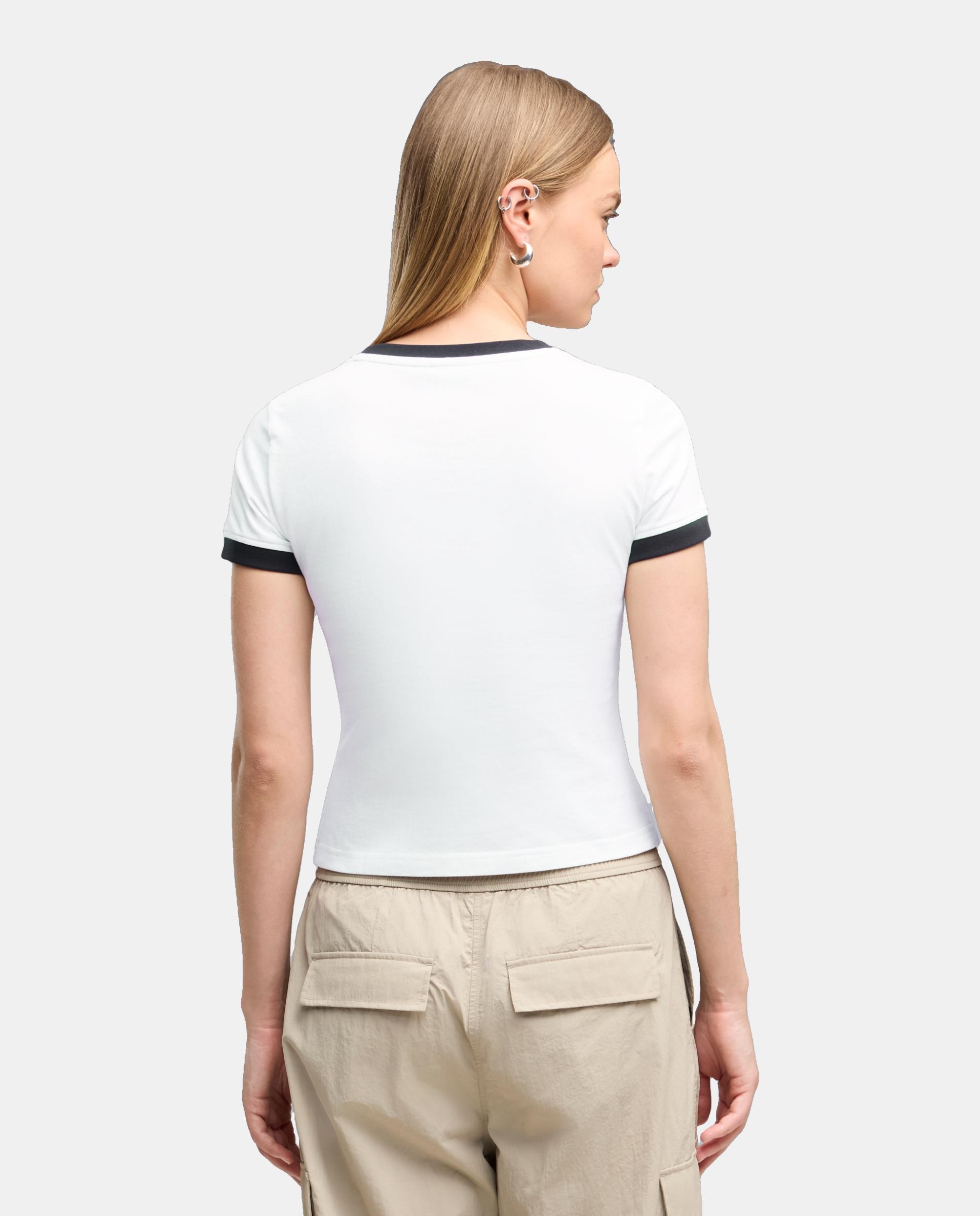 T-Shirt M/C Casual de Mulher Future.Puma.Archive Slim Graph Puma Branco-2