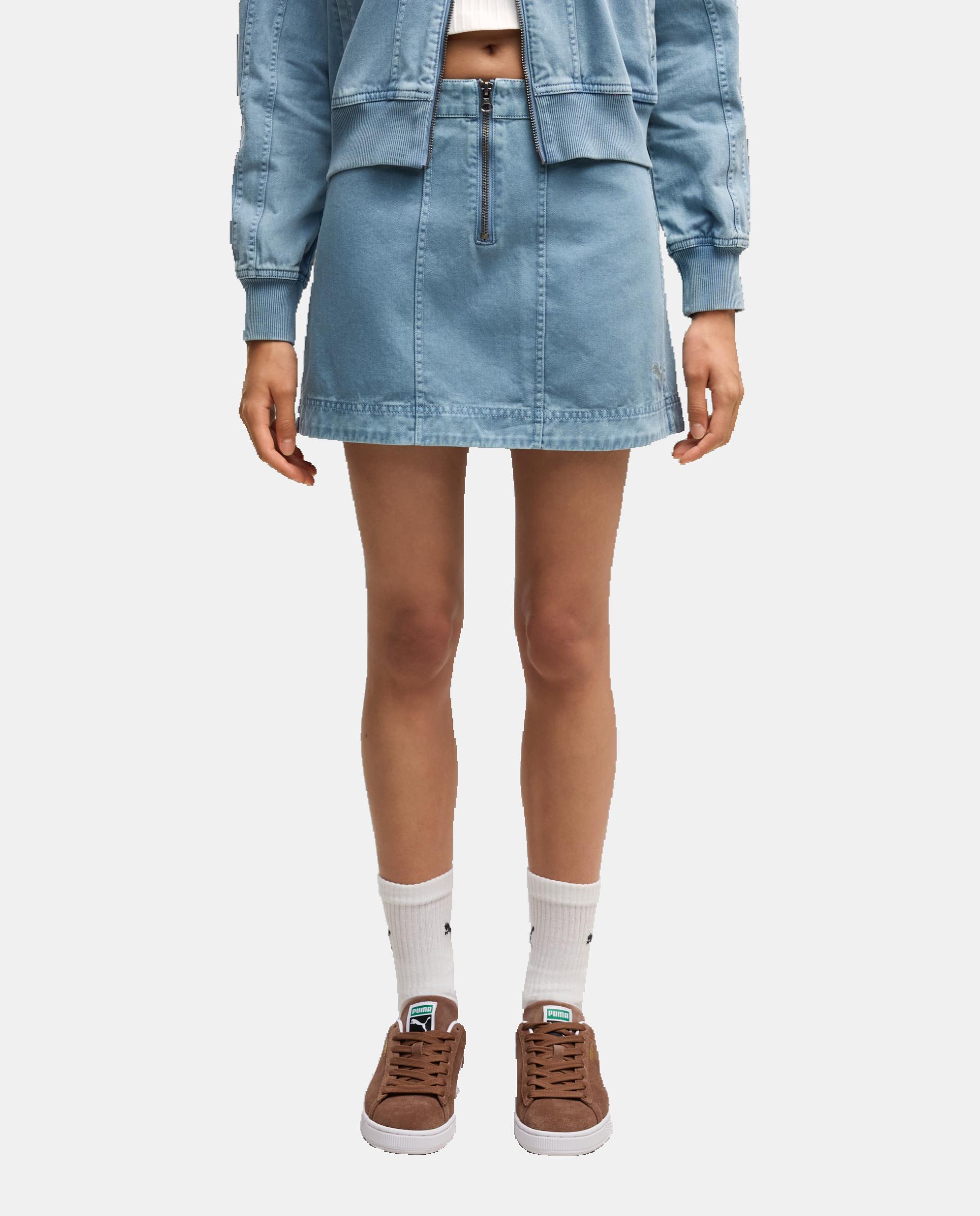 Imagem 0 de Saia Casual de Mulher Future.Puma.Archive Washed Twi Puma