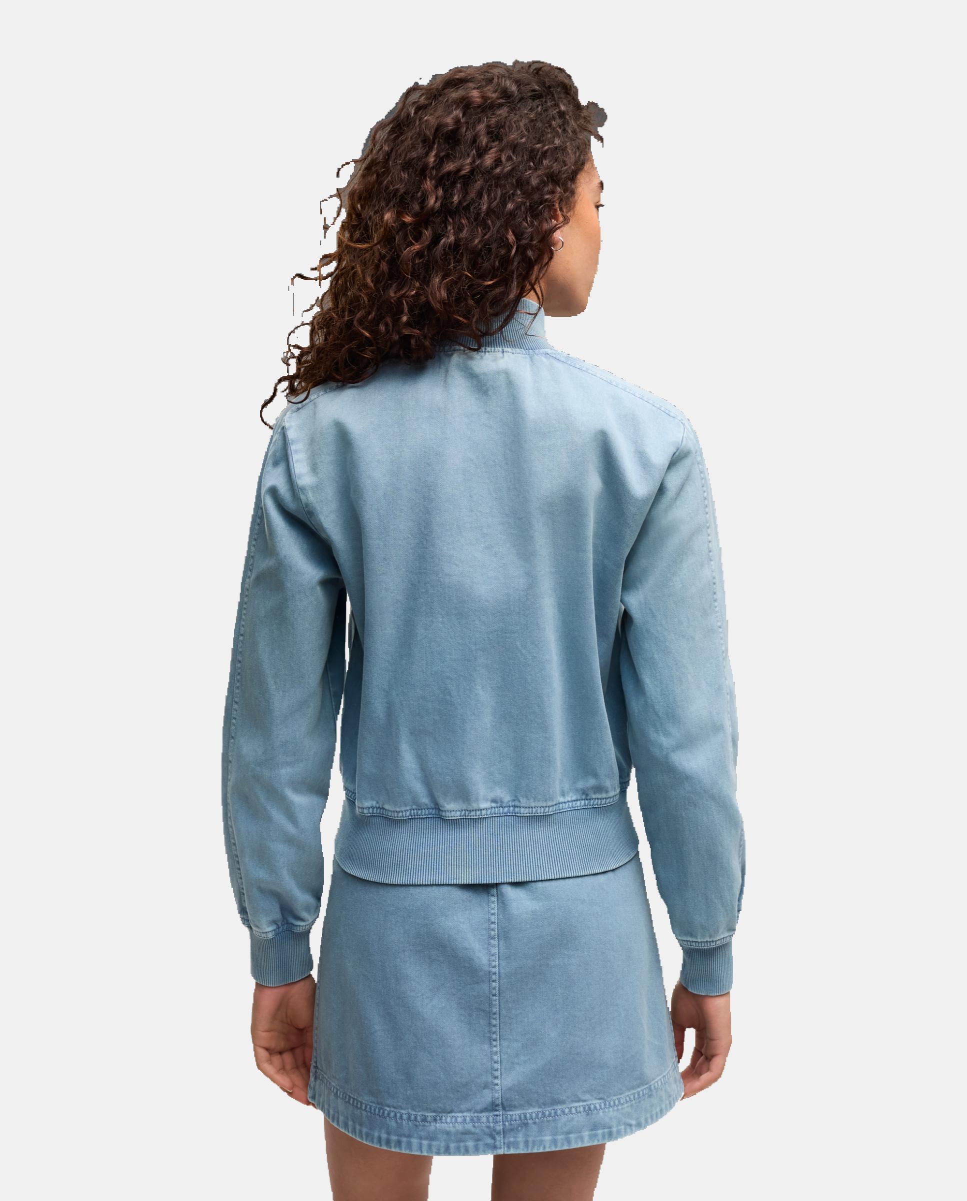 Casaco Casual de Mulher Future.Puma.Archive Washed Twi Puma Azul-2