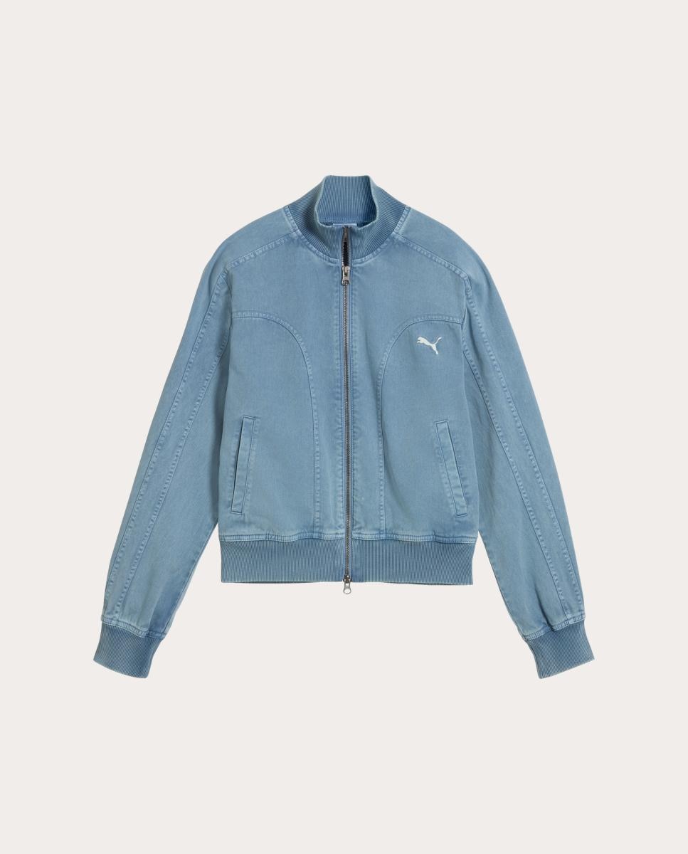 Casaco Casual de Mulher Future.Puma.Archive Washed Twi Puma Azul-5