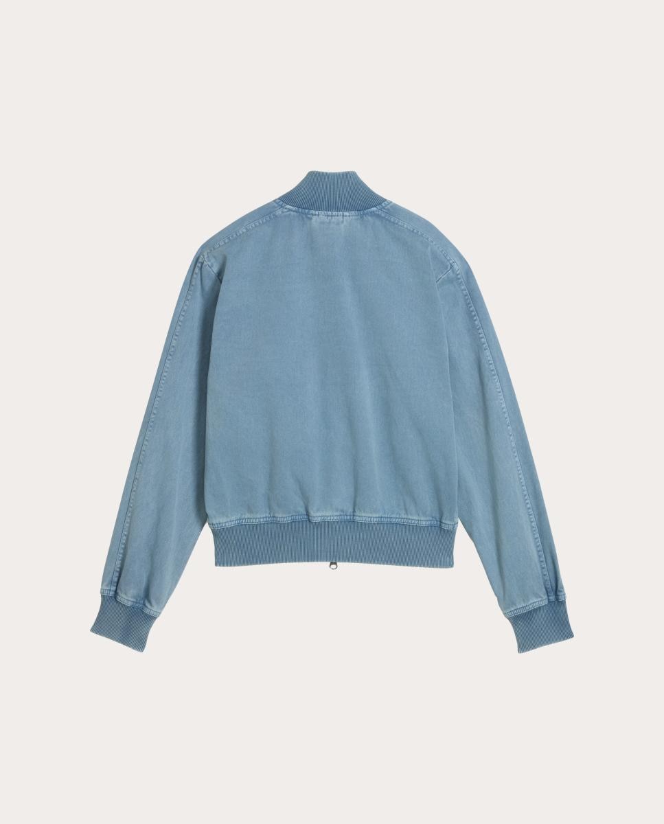 Casaco Casual de Mulher Future.Puma.Archive Washed Twi Puma Azul-6