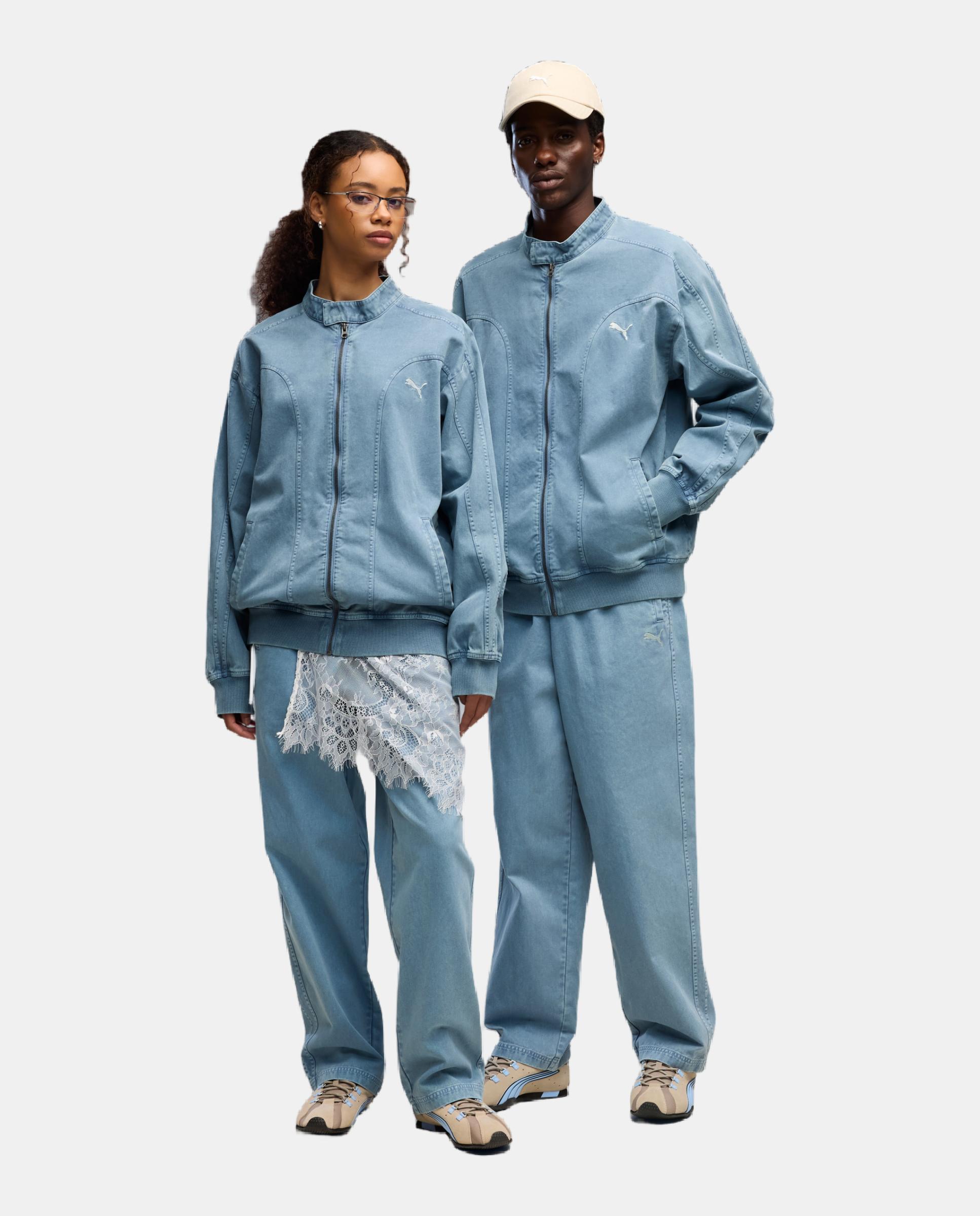Casaco Casual de Homem Future.Puma.Archive T7 Relaxed Puma Azul-4