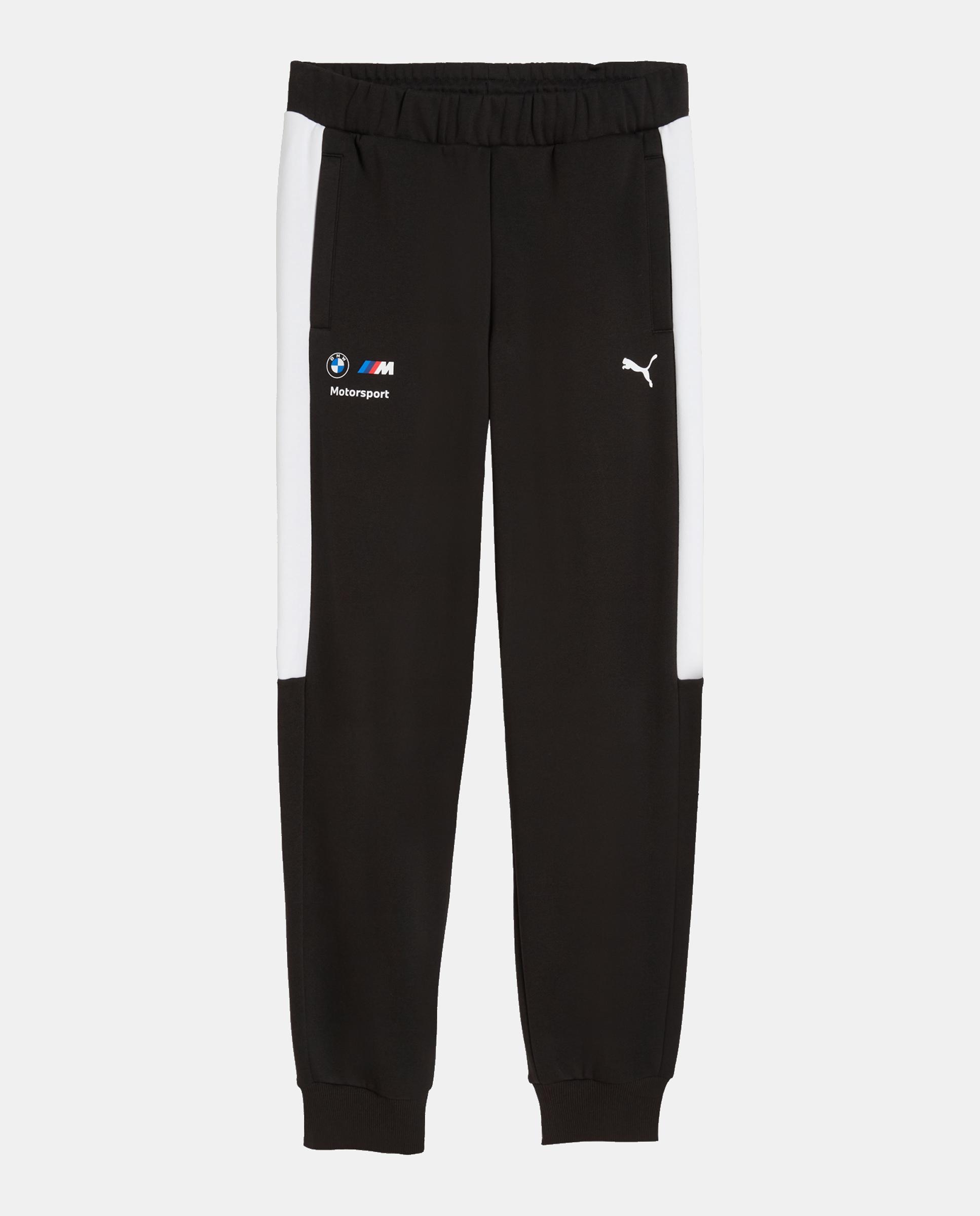 Pantalones Largos de Casual de Hombre BMW MMS MT7 Pants Puma - Negro Negro-3