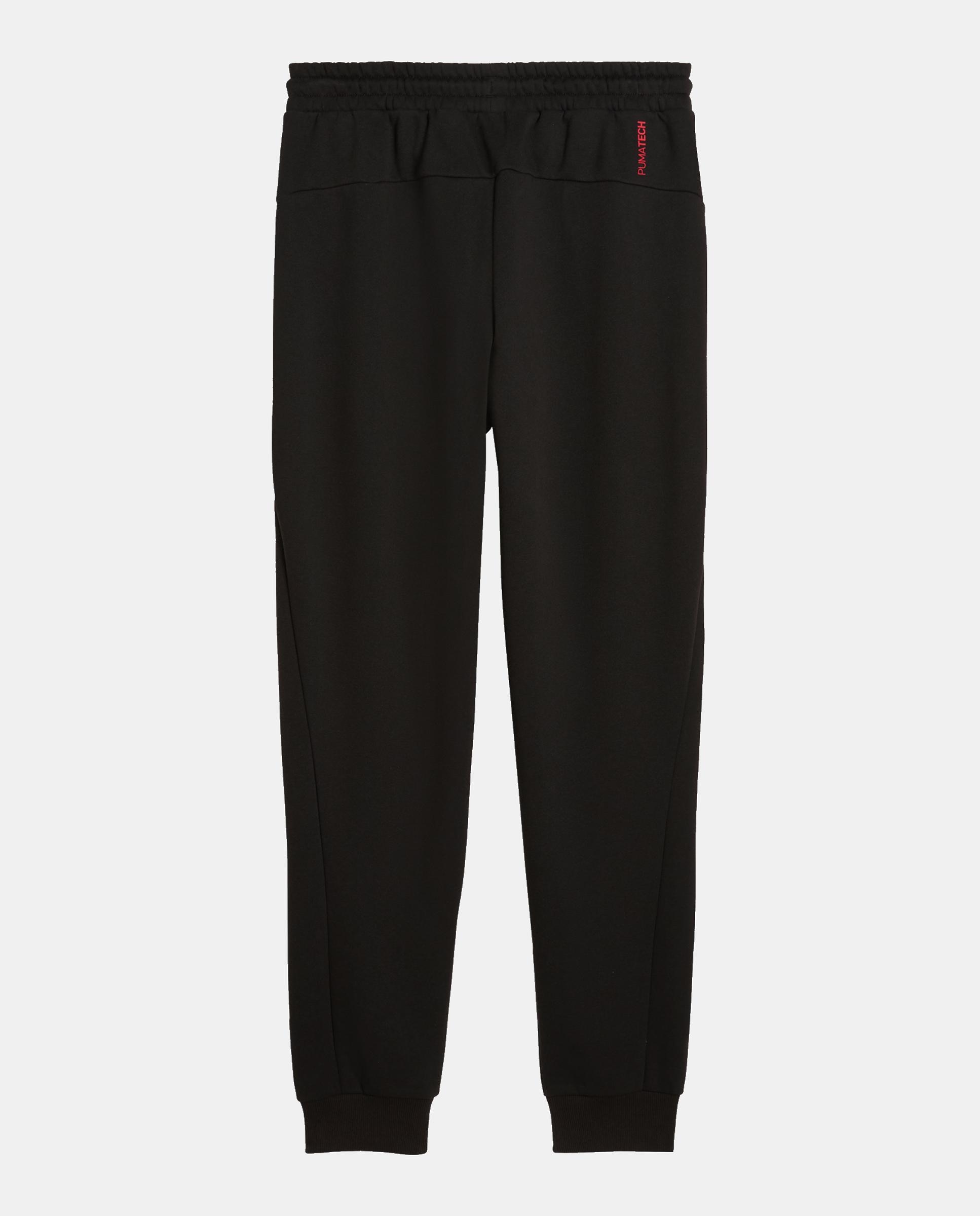 Pantalones Largos de Casual de Hombre Ferrari Puma Tech Pant Puma - Negro Negro-4