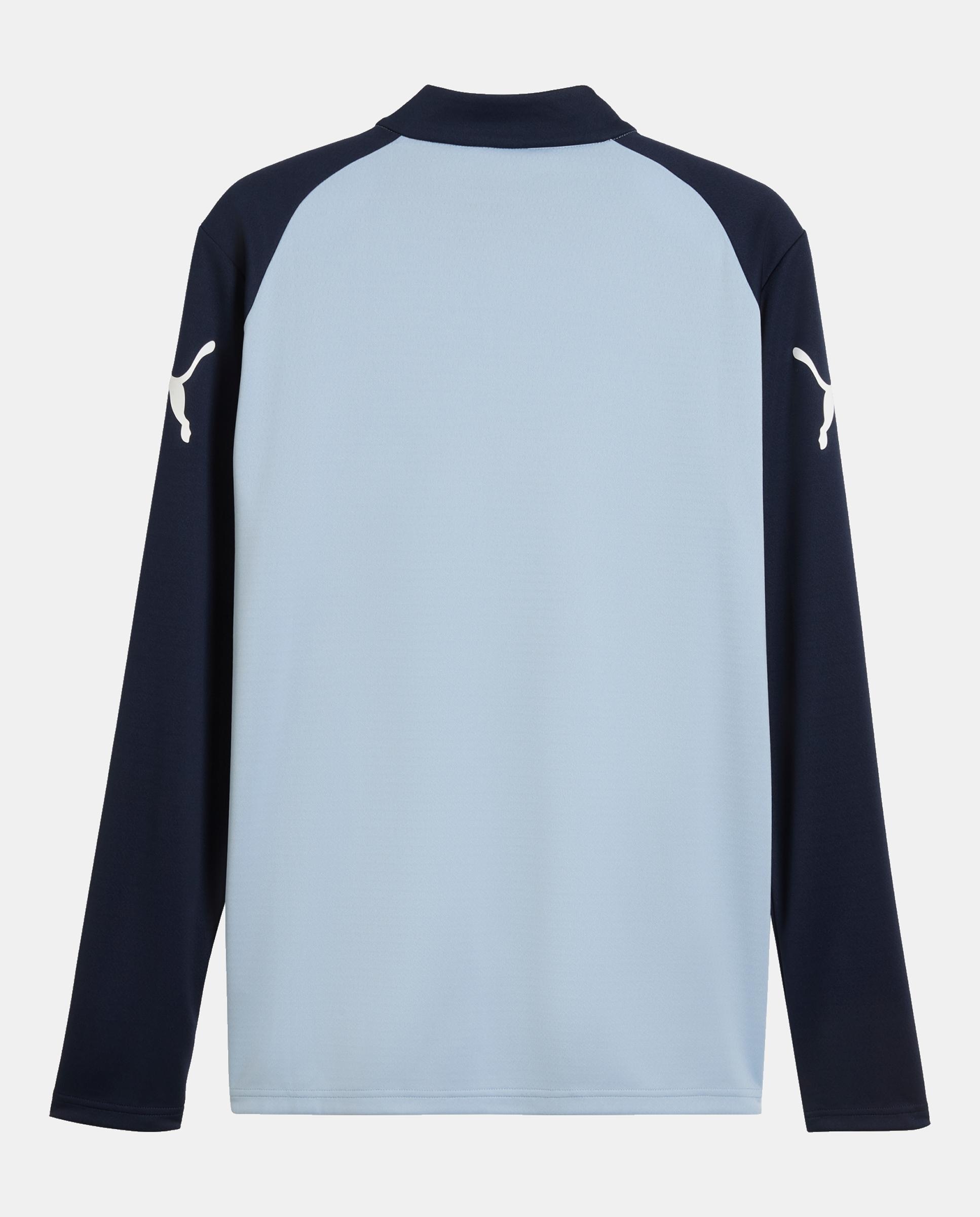 Imagen 2 de Camisetas M/L de Futbol de Hombre individualFINAL 1/4 Zip Top Puma - Azul Azul