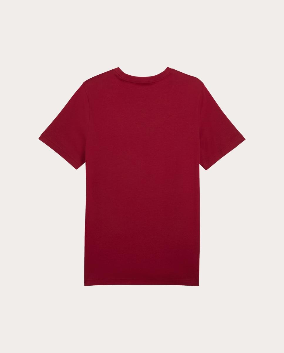 T-Shirt Casual de Homem Ess 2 Color Small No. 1 Logo T Puma Vermelho-2