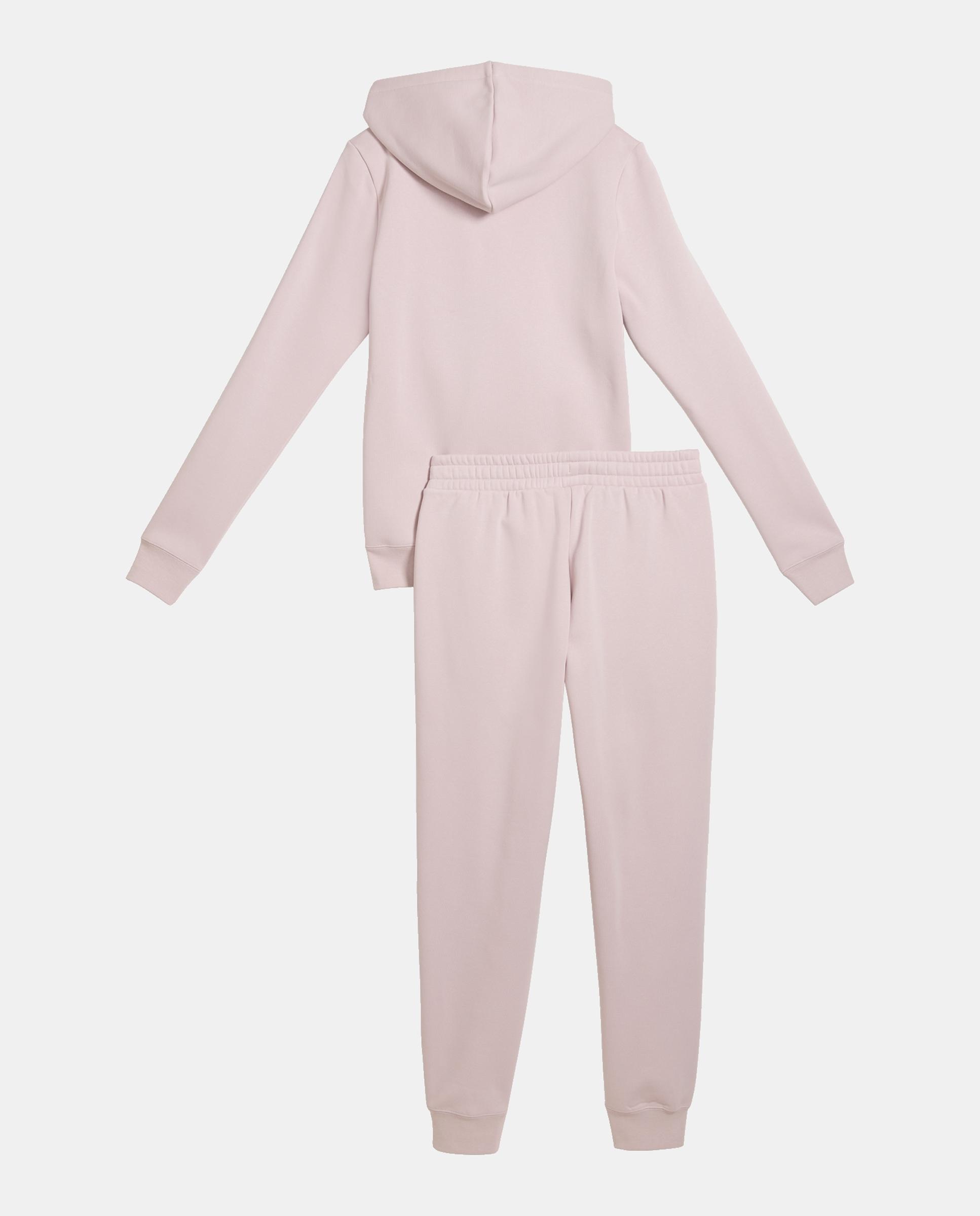 Fato de Treino Casual de Mulher Hooded Sweat Suit Full-Zip Fl  Puma Rosa-4