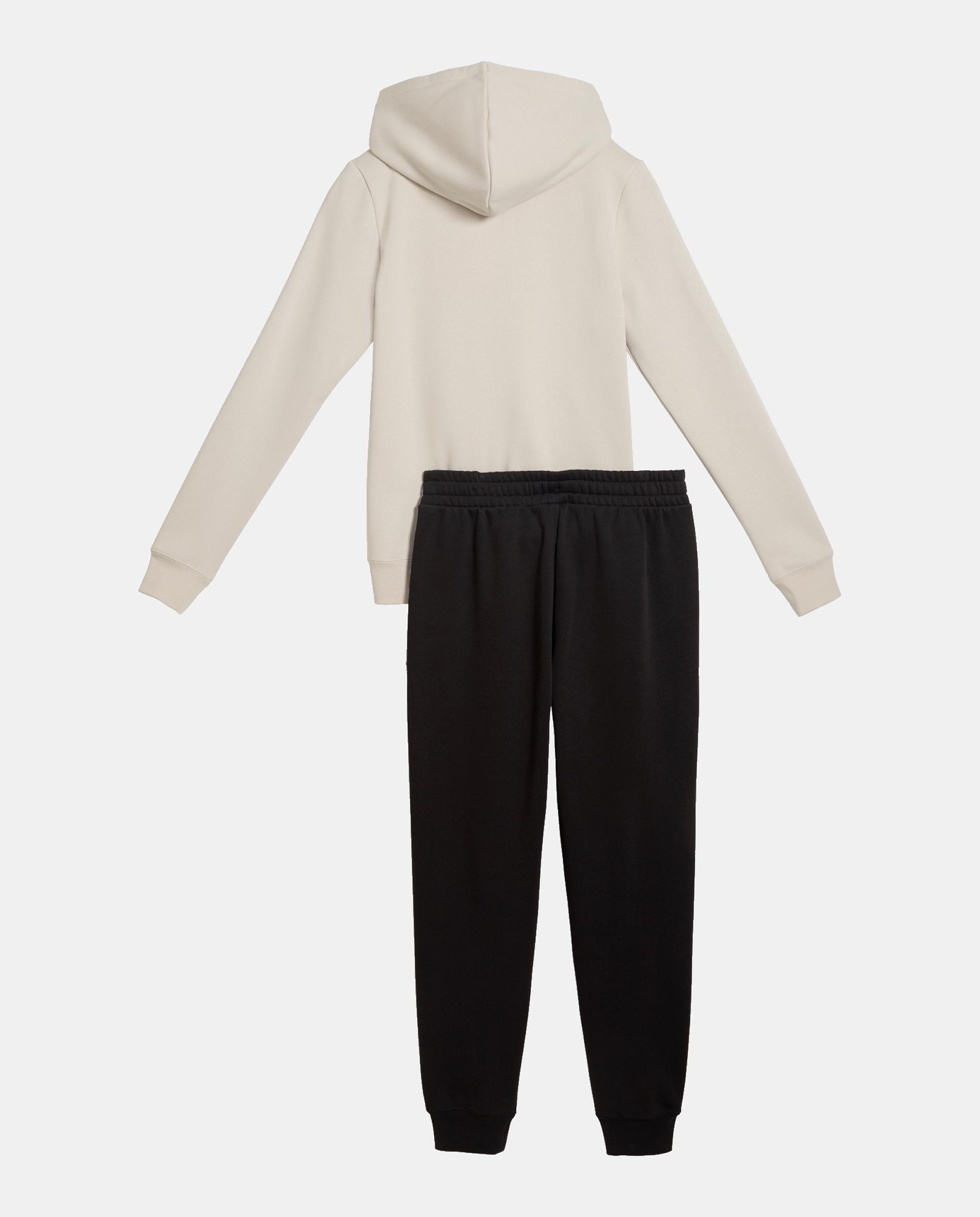 Fato de Treino Casual de Mulher Hooded Sweat Suit Full-Zip Fl  Puma Castanho-2