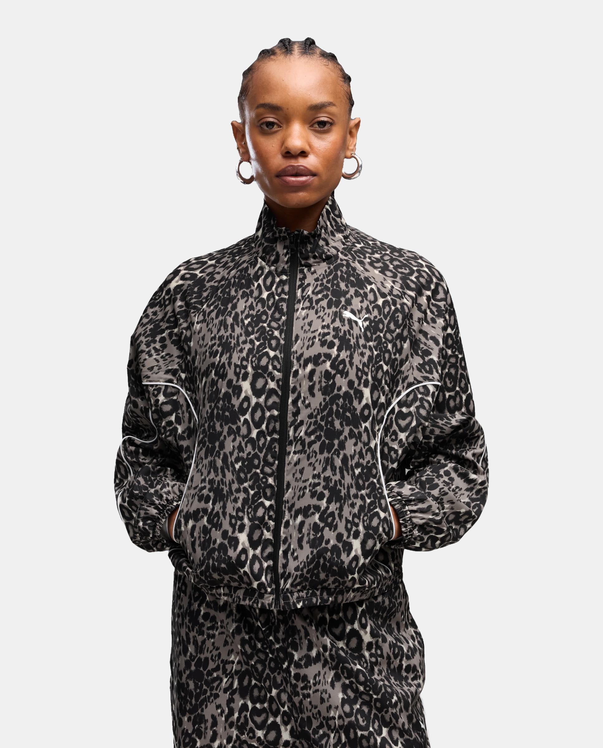 Imagem 0 de Casaco Casual de Mulher Puma Sport Animal Relaxed Aop  Puma