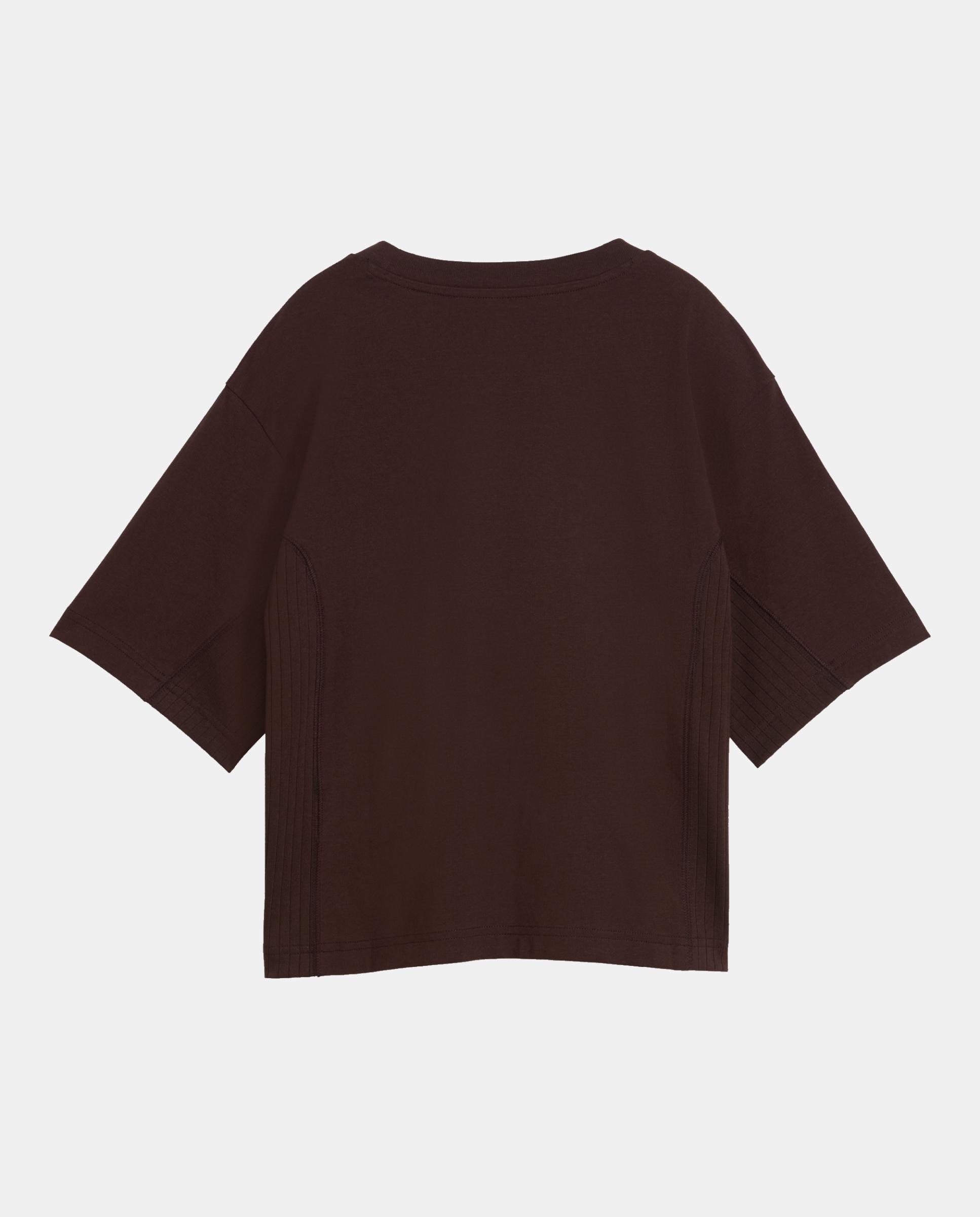 T-Shirt M/C Casual de Mulher Her Relaxed Tee Puma Castanho-4