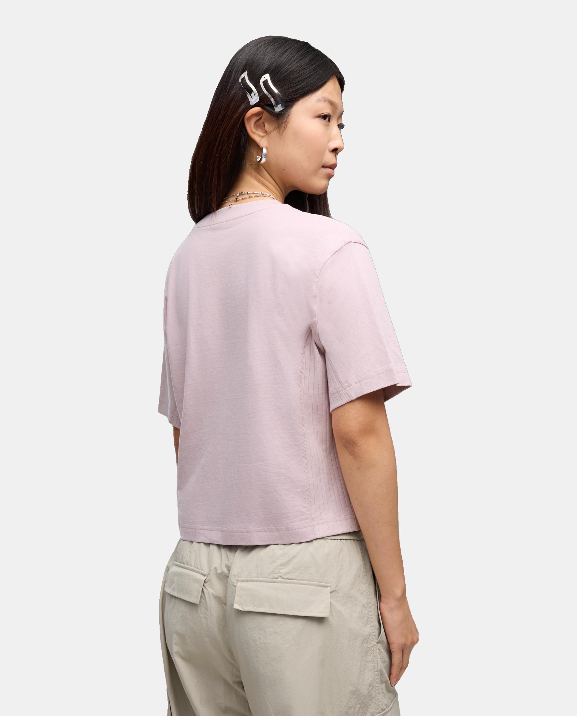T-Shirt M/C Casual de Mulher Her Relaxed Tee Puma Rosa-2