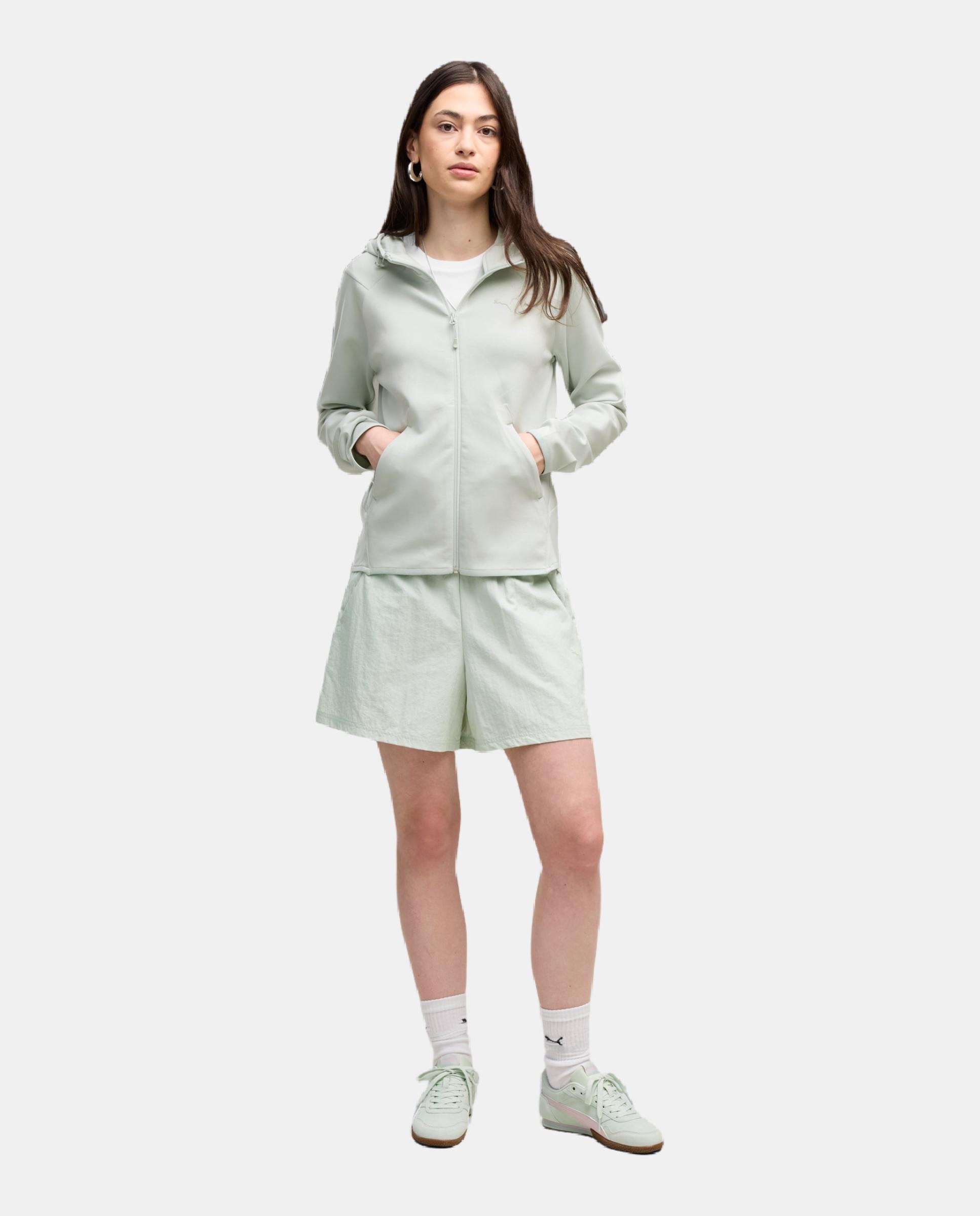 Sudadera de Casual de Mujer PUMATECH SENSE Full-Zip Jacket Puma - Verde Verde-3