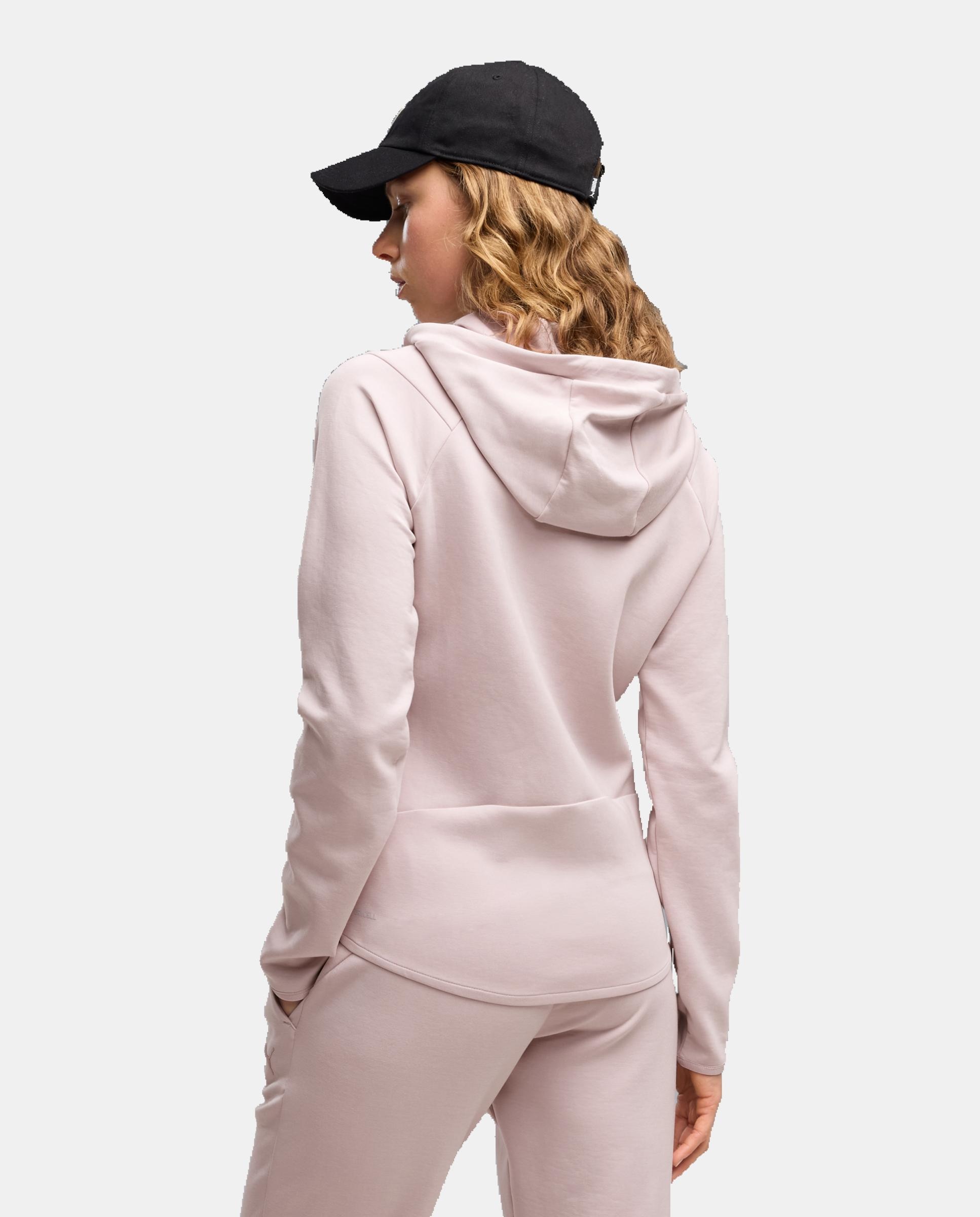 Sudadera de Casual de Mujer PUMATECH SENSE Full-Zip Jacket Puma - Rosa Rosa-2