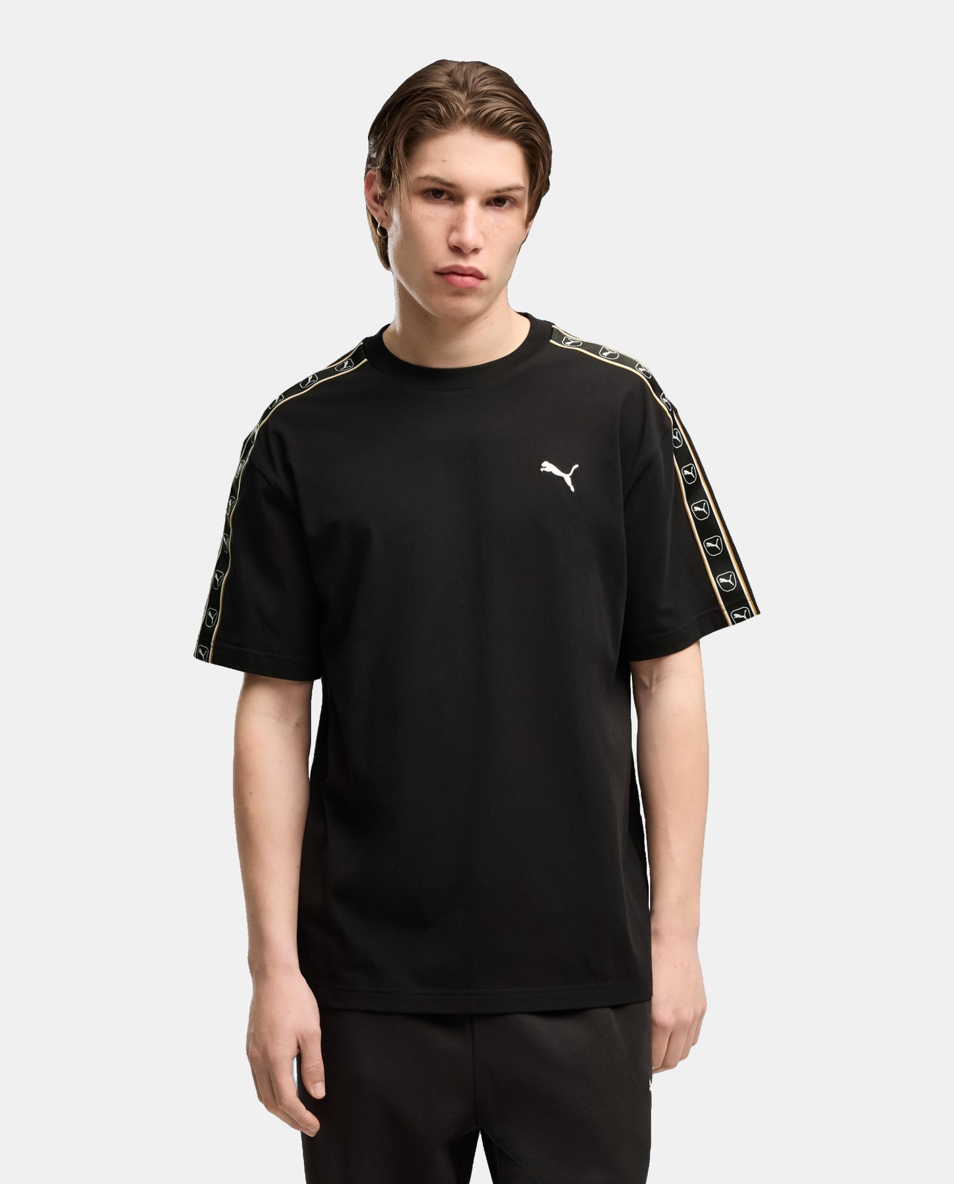 Imagem 0 de T-Shirt M/C Casual de Homem Ess Elevated Tape Relaxed Tee Puma