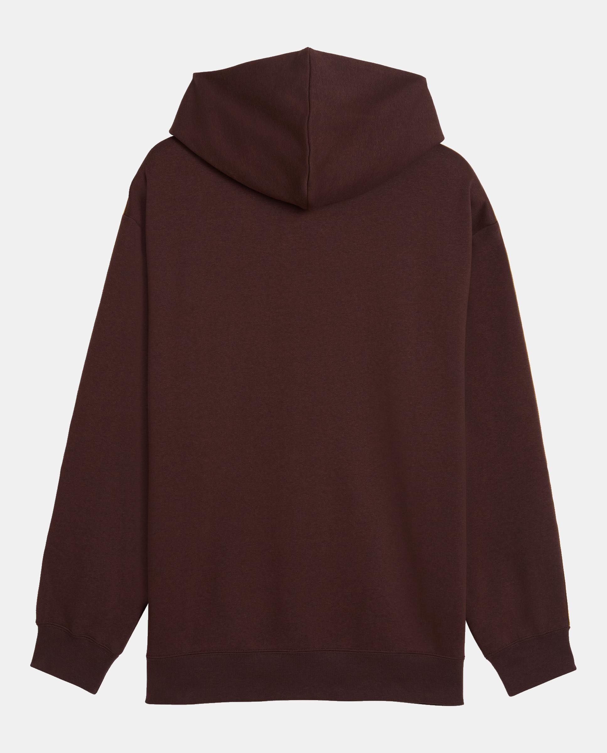 Sweatshirt Casual de Homem ESS Elevated Tape Relaxed Full Castanho-4