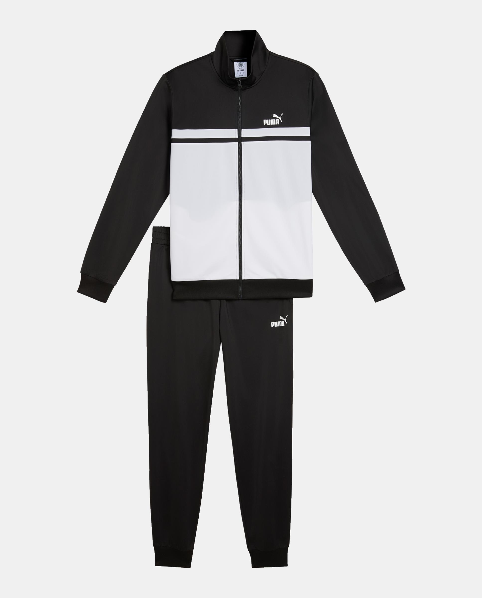 Fato de Treino Casual de Homem Poly Colorblock Suit Puma Preto-3