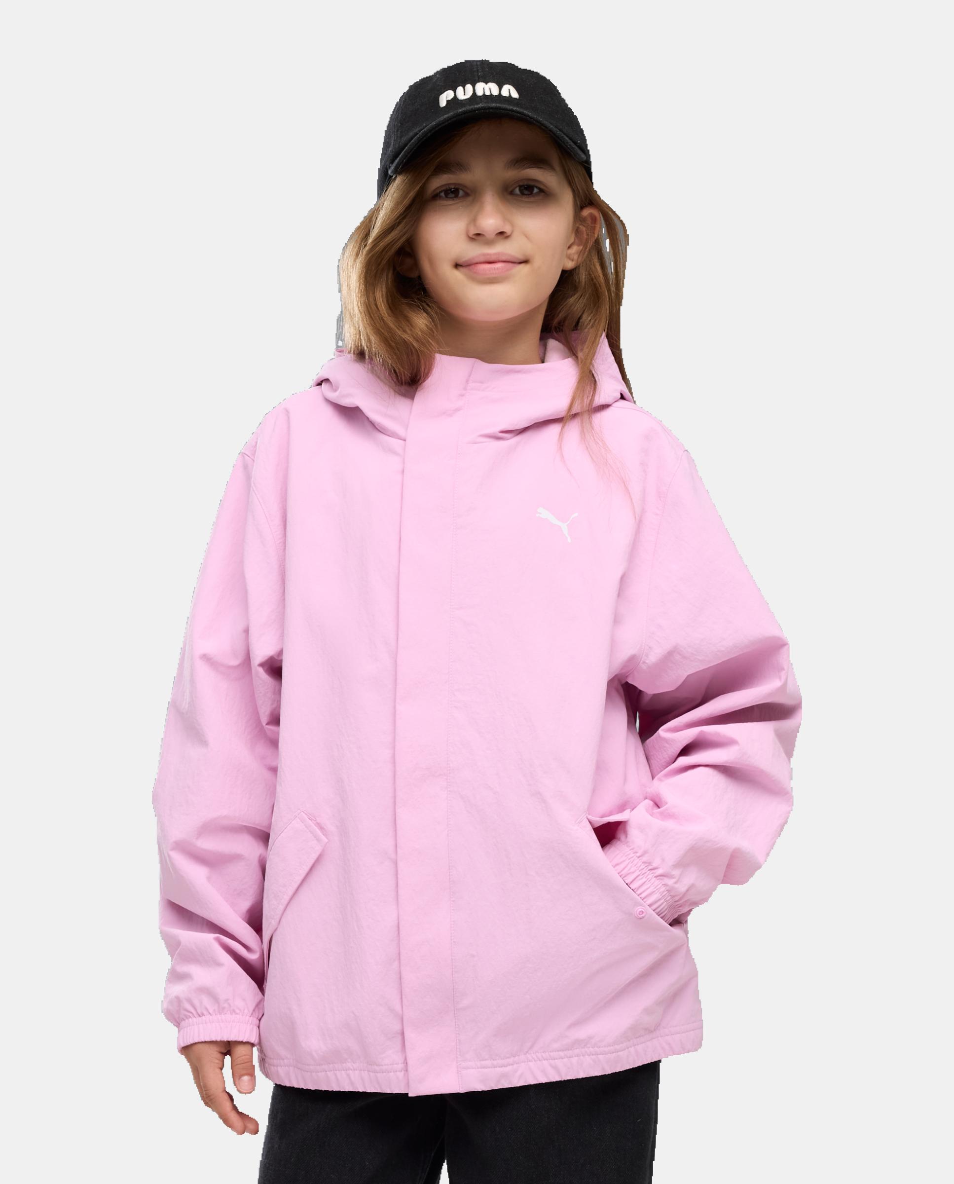 Chaqueta de Casual de Niña Fleece Lined Transeasonal Jack Puma - Rosa Rosa-1