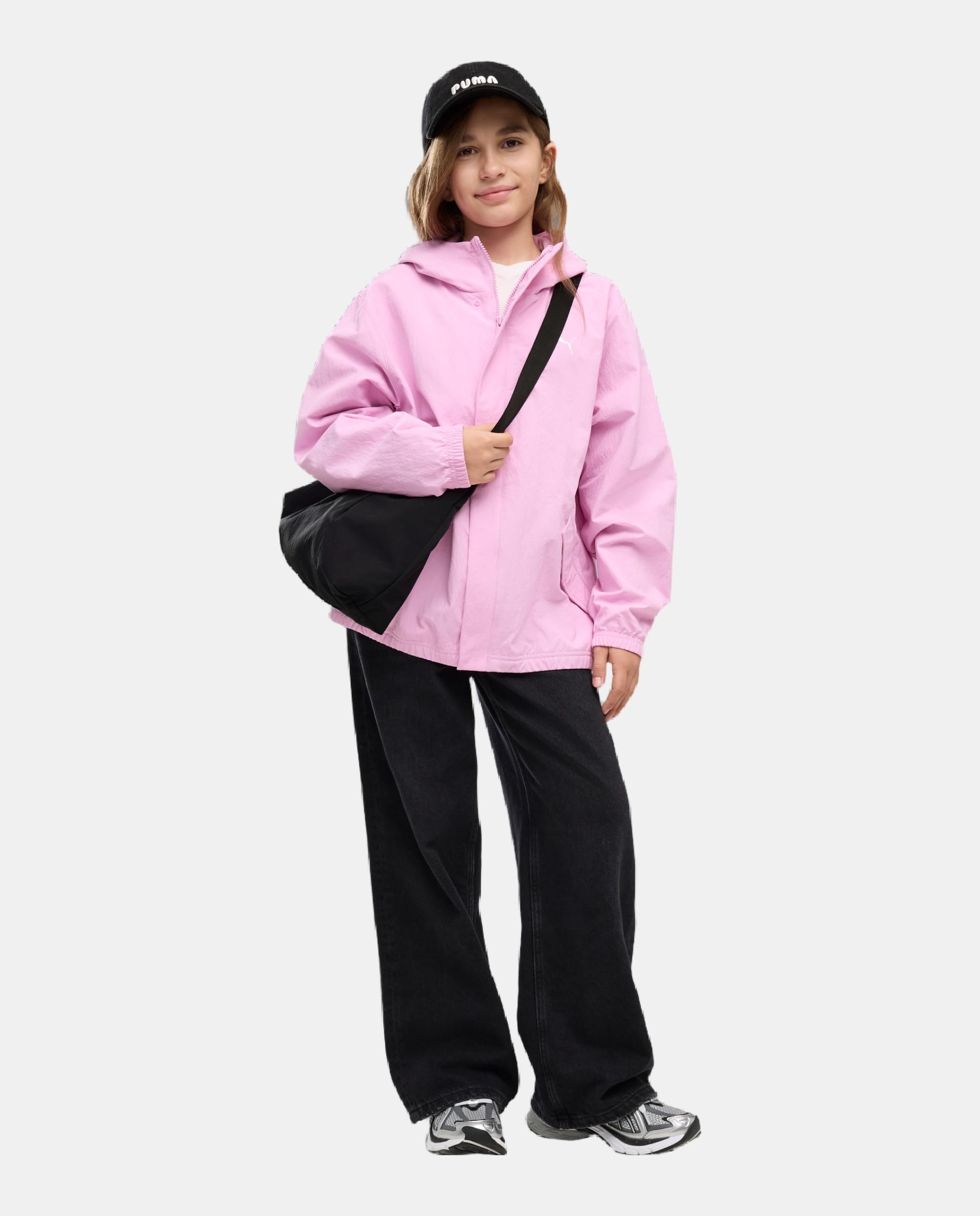 Chaqueta de Casual de Niña Fleece Lined Transeasonal Jack Puma - Rosa Rosa-3