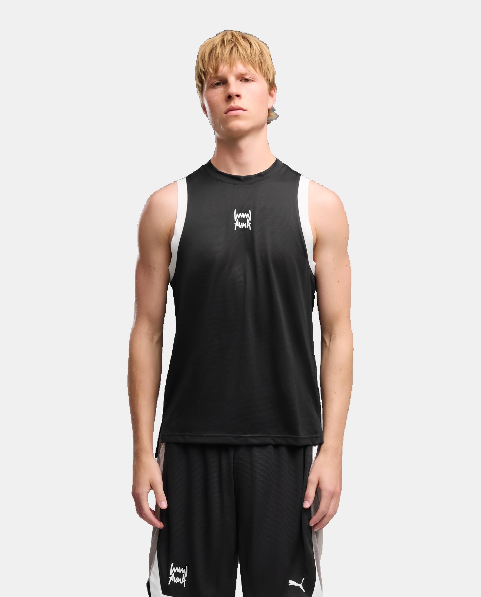 Imagem 0 de T-shirt de Manga Curta de Basquetebol de Homem Fundamentals Mesh Tank M