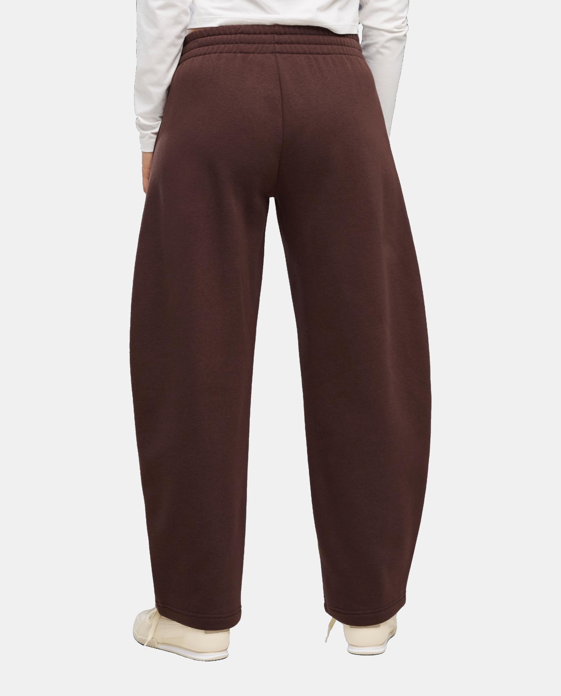 Calças Casual de Mulher Ess Relaxed Barrel Leg Pants F Puma Castanho-5