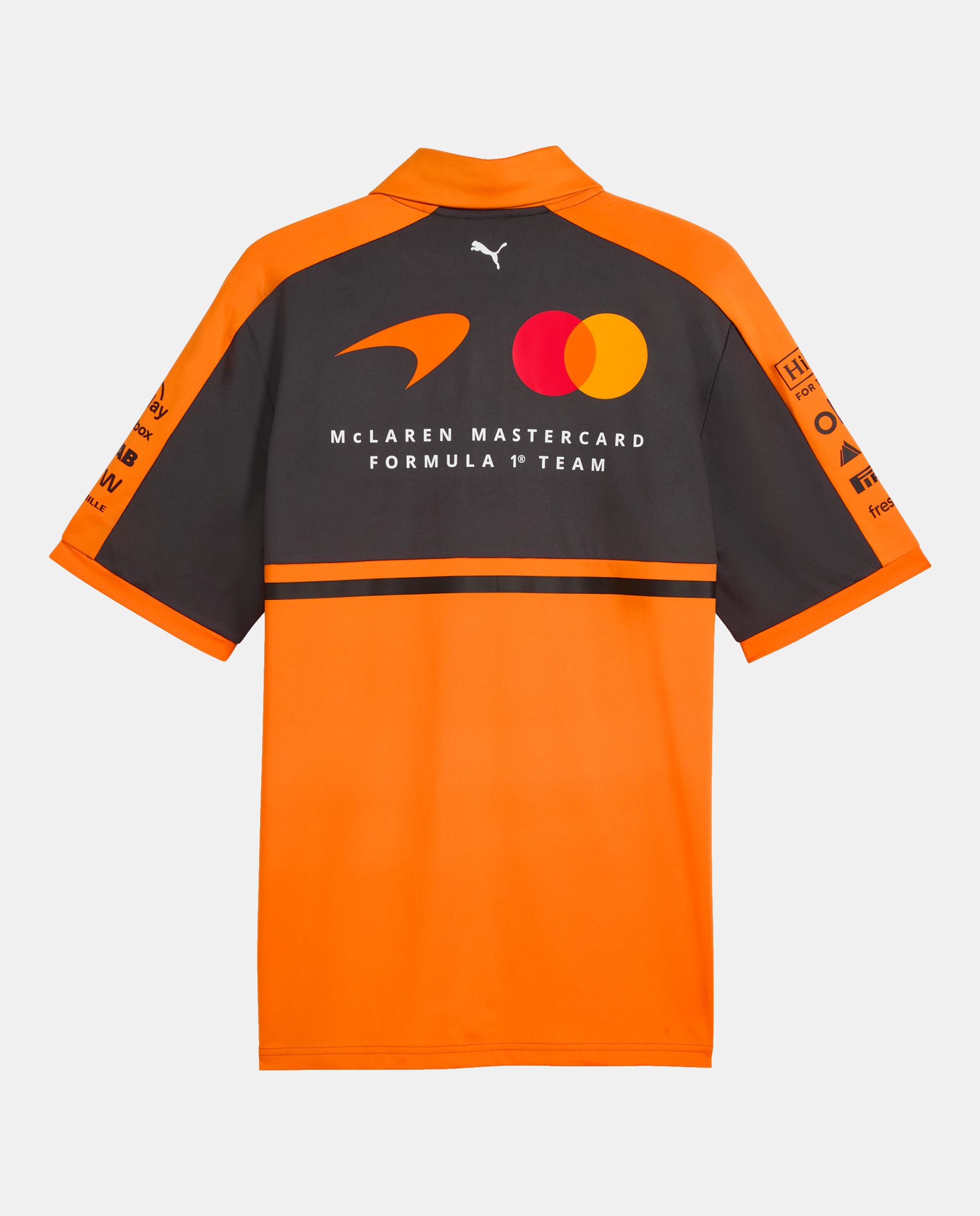 T-shirt M/C Multidesporto de homem Replica Polo Laranja-4