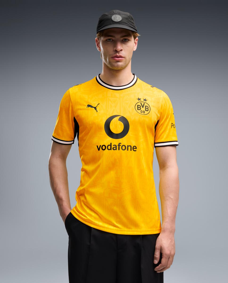 Imagem 0 de Réplicas Outros Clubes de Futebol de Homem BVB Home Jersey Replica