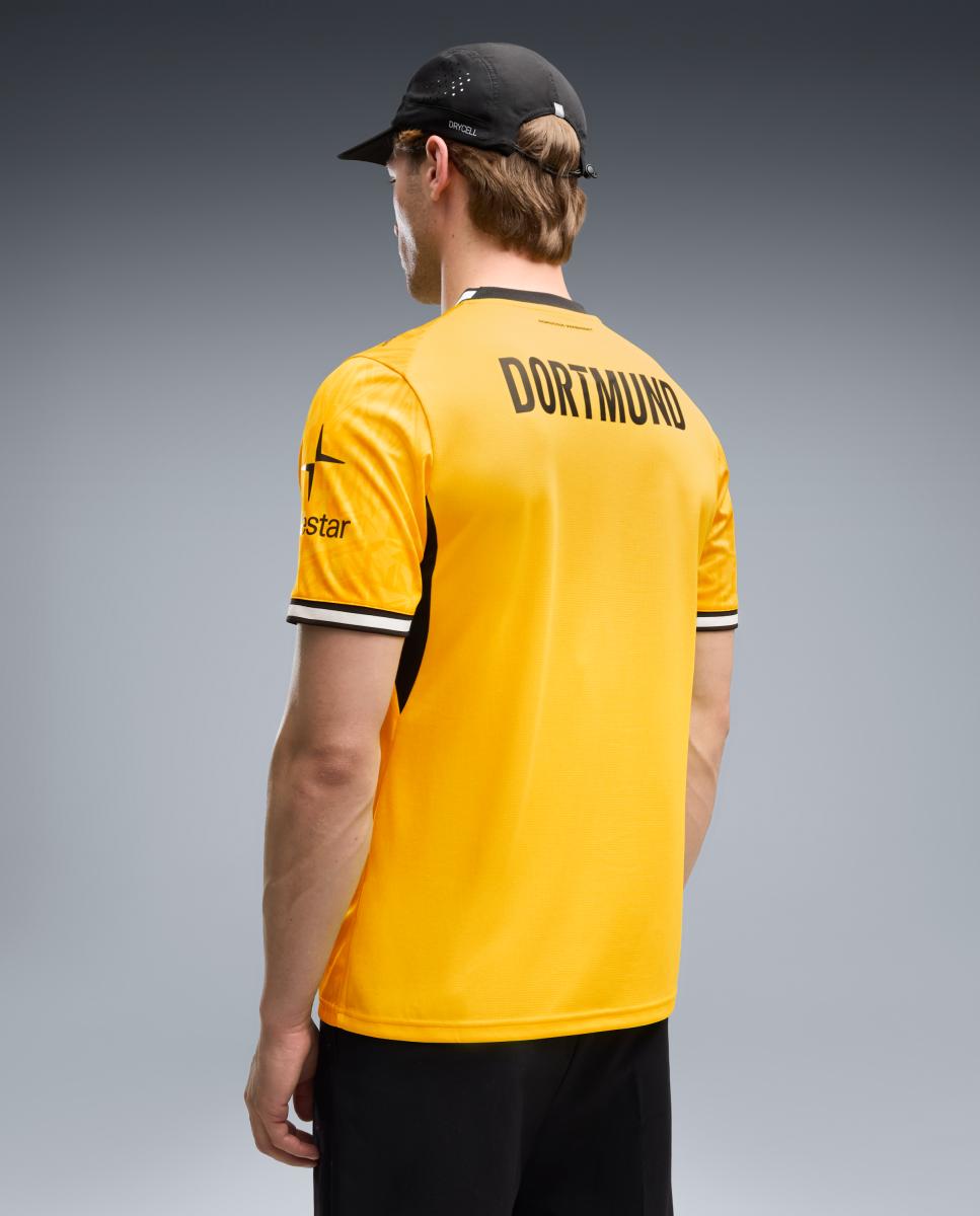 T-shirt de Futebol de Homem 1.º Equipamento Borussia Dortmund 2026-2027 Replica Amarelo-2