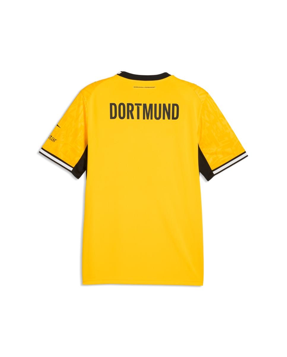 T-shirt de Futebol de Homem 1.º Equipamento Borussia Dortmund 2026-2027 Replica Amarelo-7