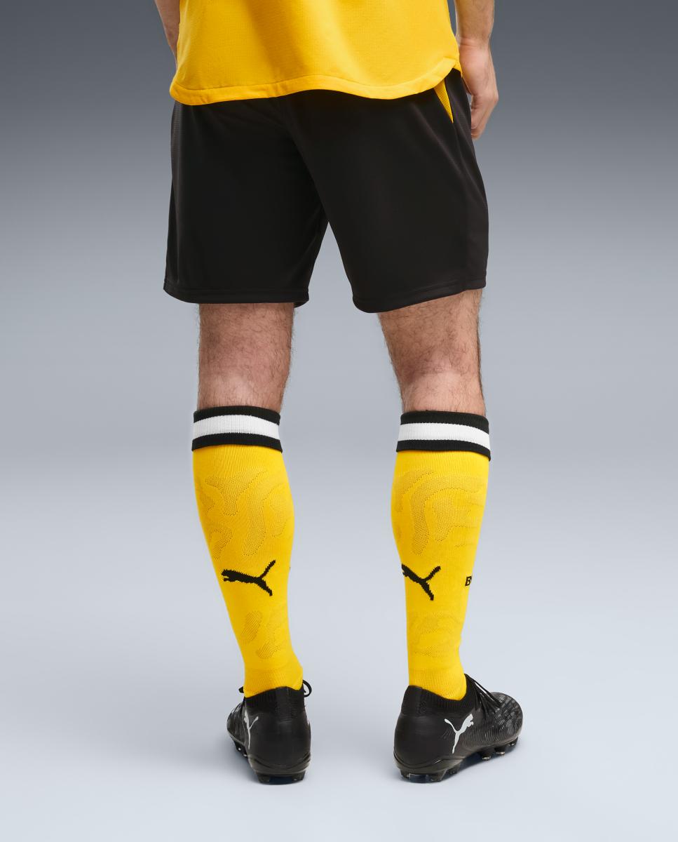 Calças de Futebol de Homem 1.º Equipamento Borussia Dortmund 2026-2027 Replica Preto-2