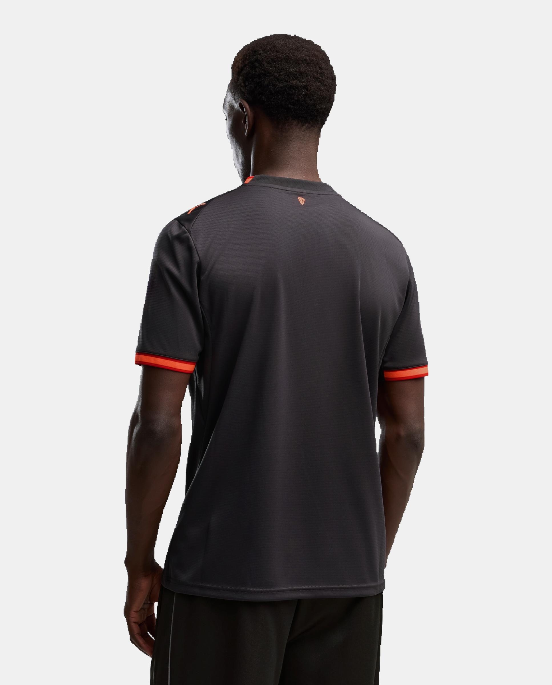 T-shirt Réplicas Outros Clubes de Futebol de Homem ACM Third Jersey Replica Cinzento-2