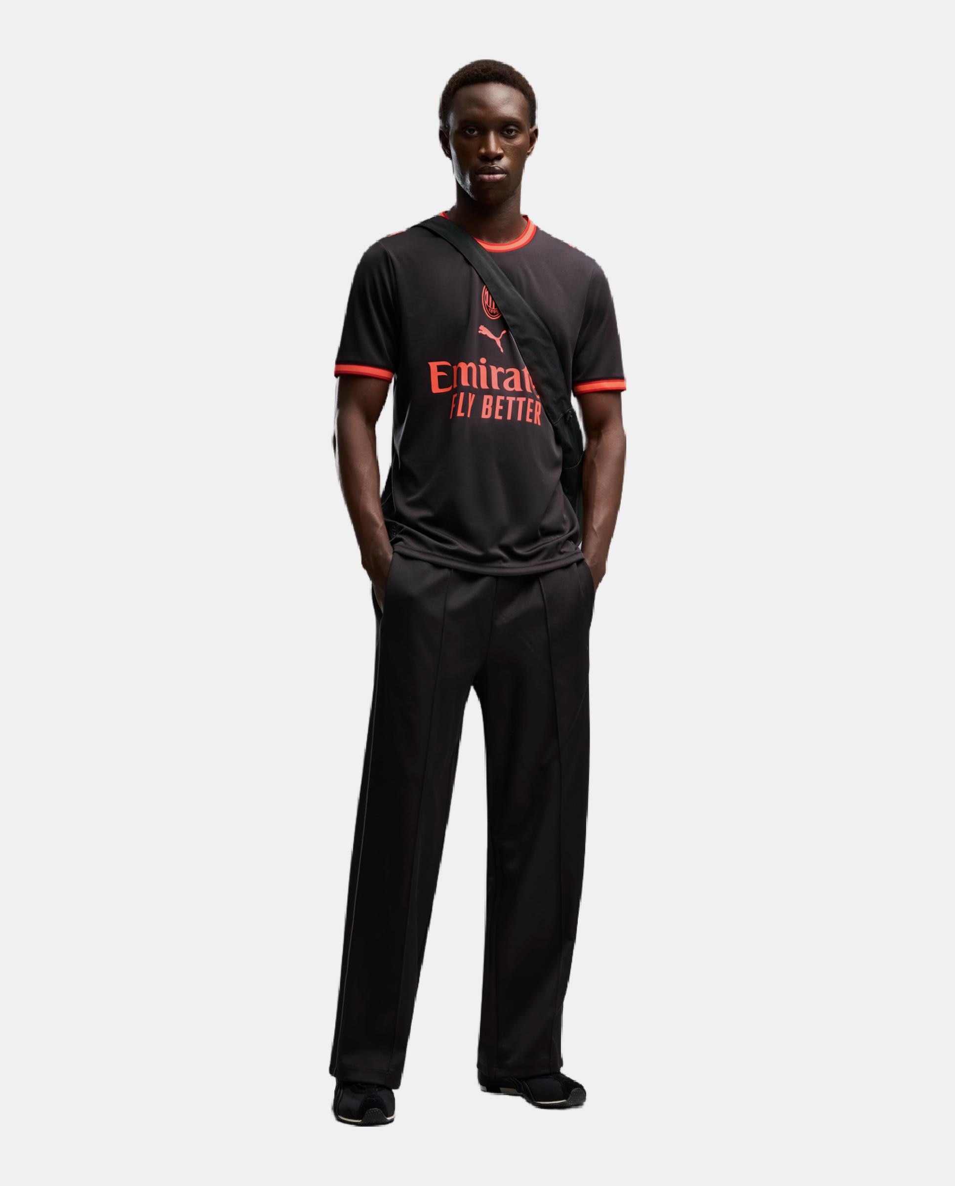 T-shirt Réplicas Outros Clubes de Futebol de Homem ACM Third Jersey Replica Cinzento-4
