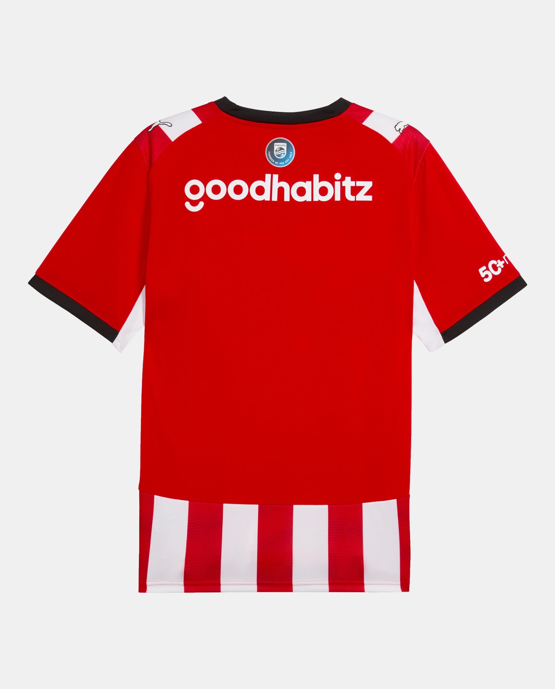 Réplicas Outros Clubes de Futebol de Homem PSV Home Jersey Replica Vermelho-6