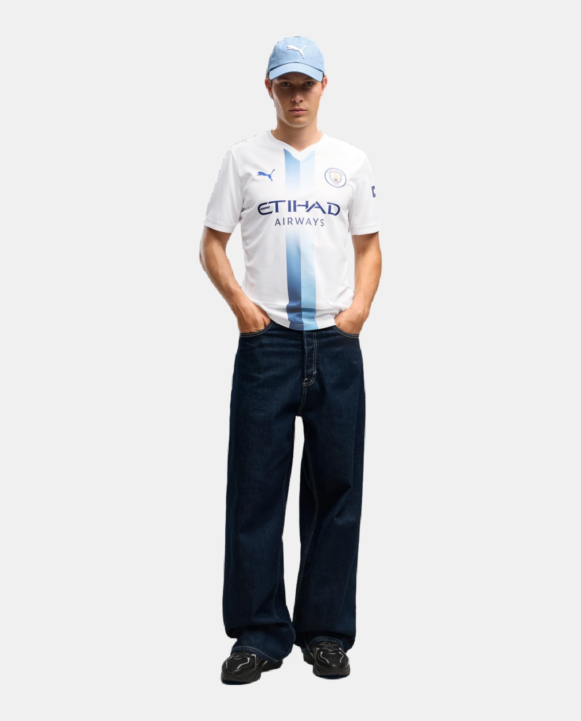 Replicas Otros clubs de Futbol de Hombre MCFC Third Jersey Replica Puma - Blanco Blanco-5