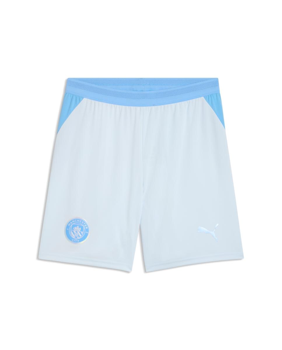 Calças de Futebol de Homem 1.º Equipamento Manchester City 2026-2027 Replica Azul-4